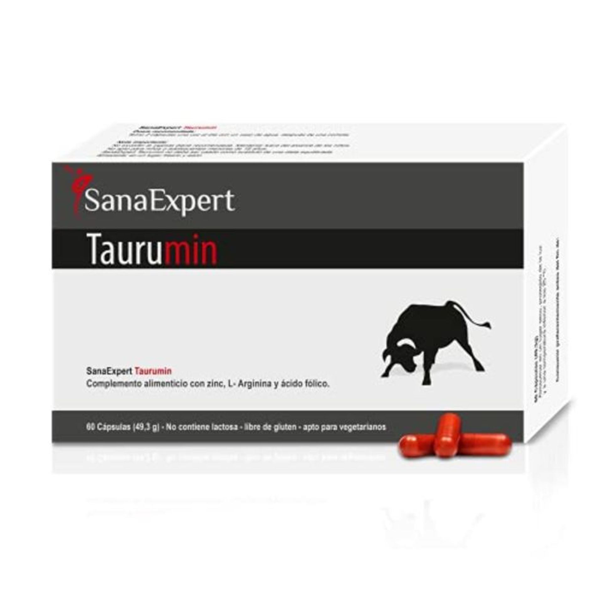 SanaExpert Taurumine with L-arginine, Alpha-liponic Acid, zinc, folic Acid, Fertility
