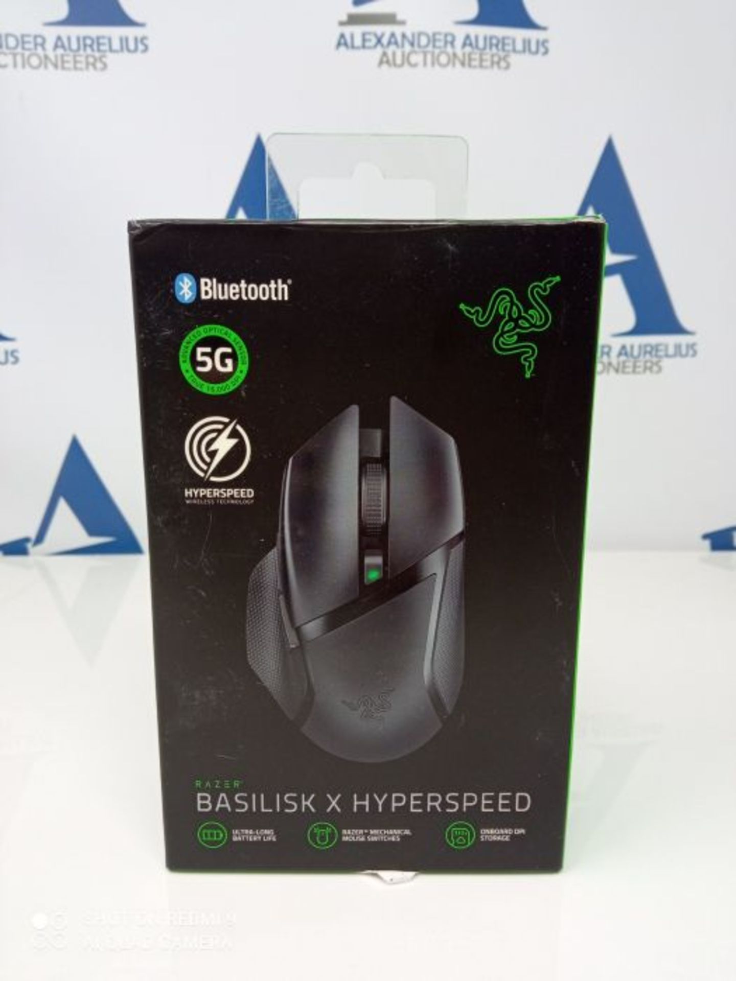 RRP £54.00 Razer Basilisk X Hyperspeed - Kabellose Gaming Maus mit bis zu 450 Stunden Akku fÃ¼r - Image 2 of 3