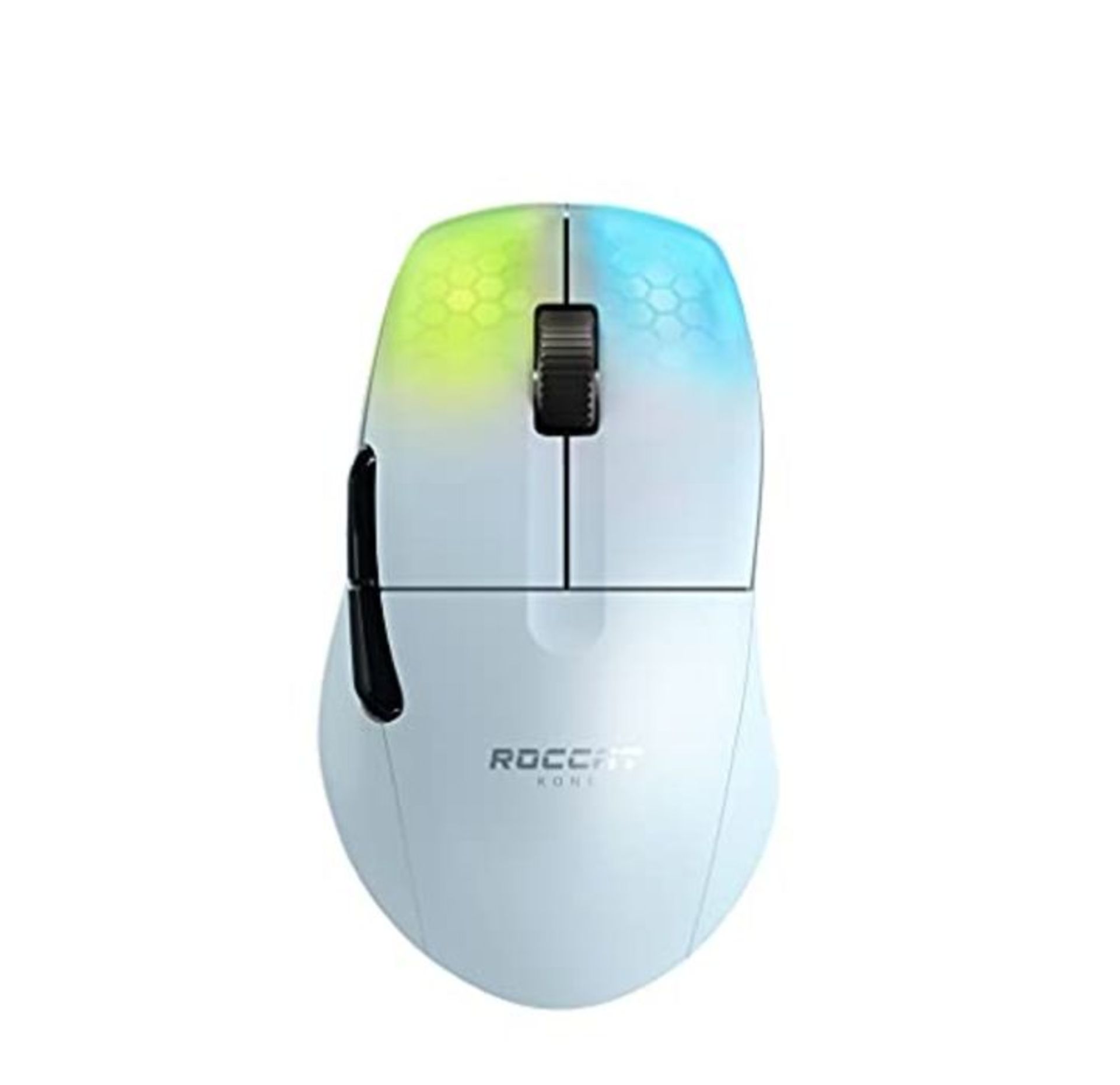 RRP £106.00 ROCCAT Kone Pro Air Ergonomic High Performance Wireless Gaming Mouse, White