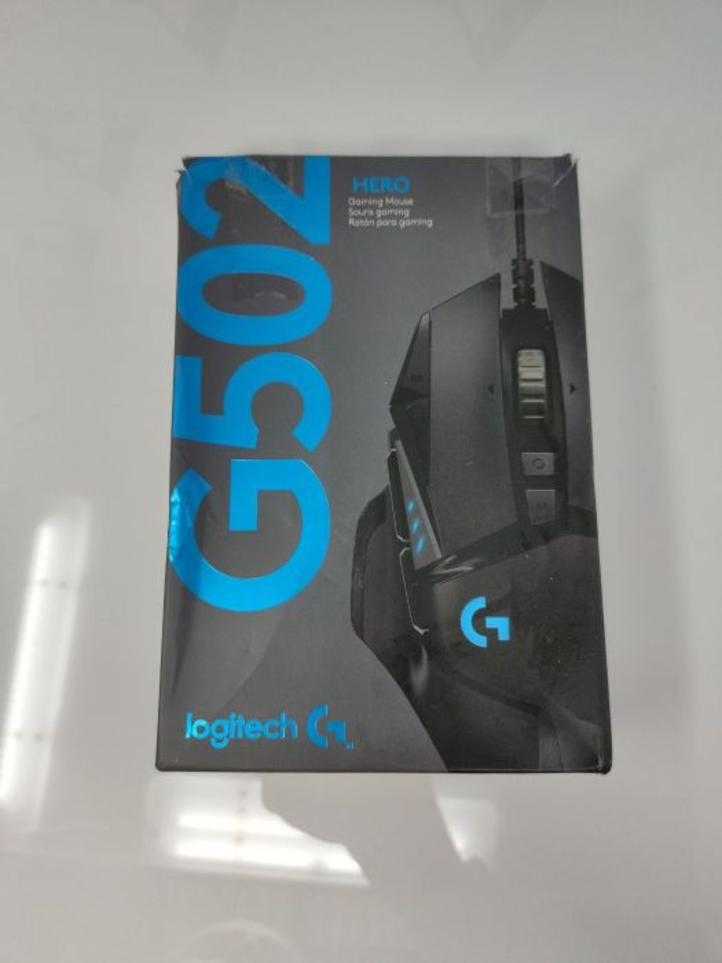 Logitech G502 HERO High Performance Wired Gaming Mouse, HERO 25K Sensor, 25,600 DPI, R - Image 2 of 3