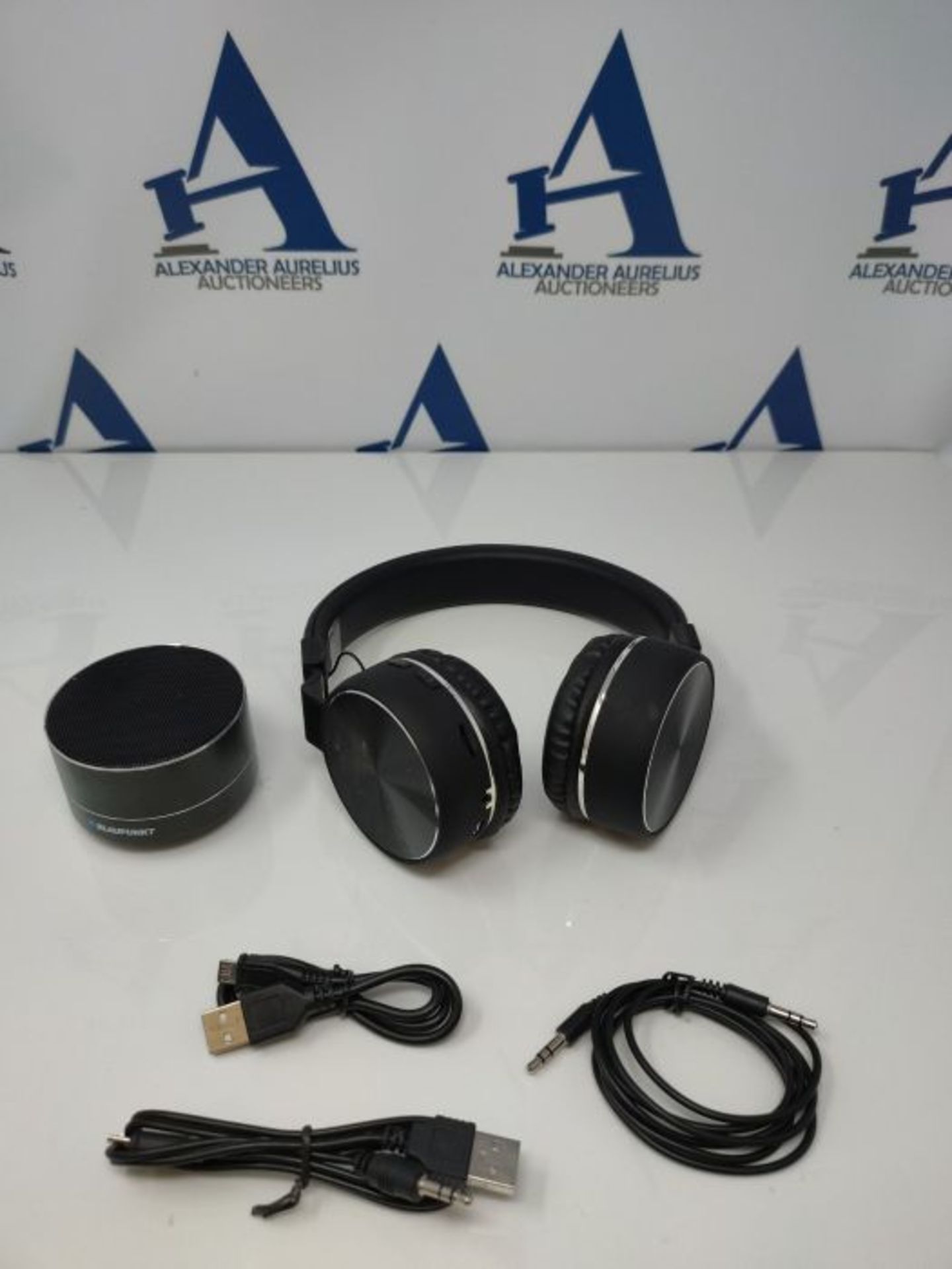 RRP £89.00 BLAUPUNKT MP1720-133 Nomade Wireless Speaker Bluetooth Music Kit - Black - Image 2 of 2