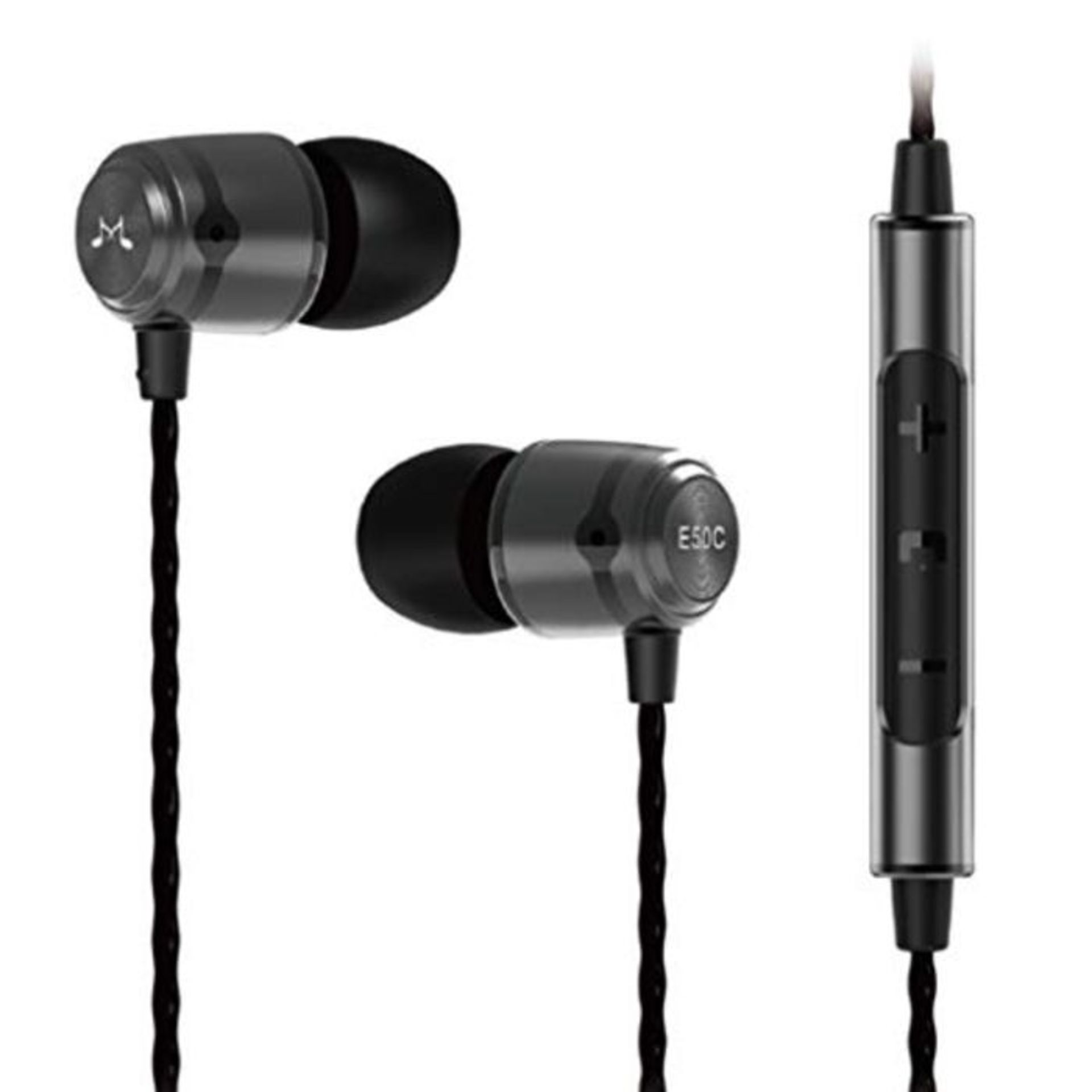SoundMAGIC E50C Professional Sound Isolating Earphones, In-Ear Monitors, Wired Earbuds