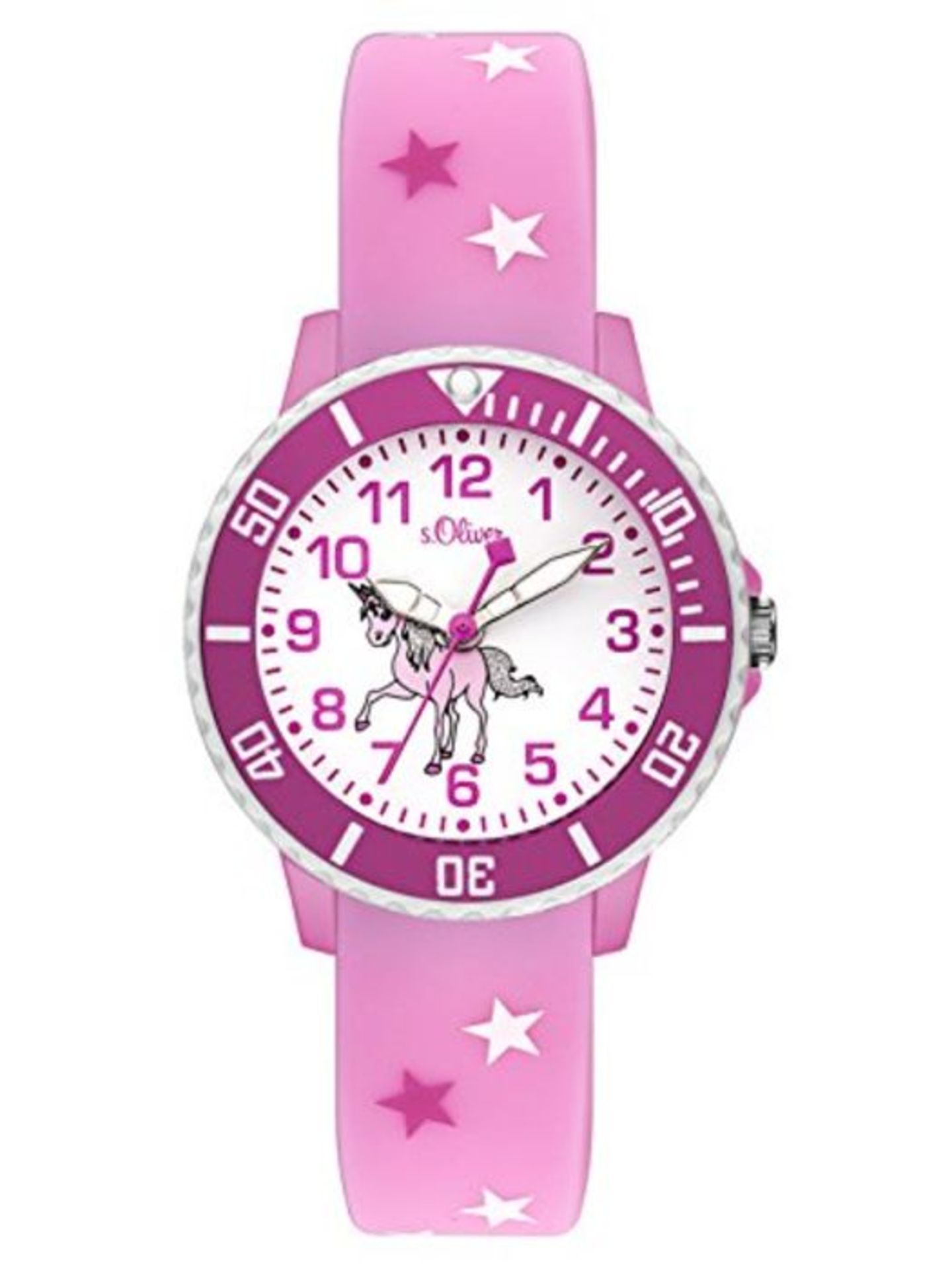 s.Oliver Kinder-Armbanduhren Analog Quarz