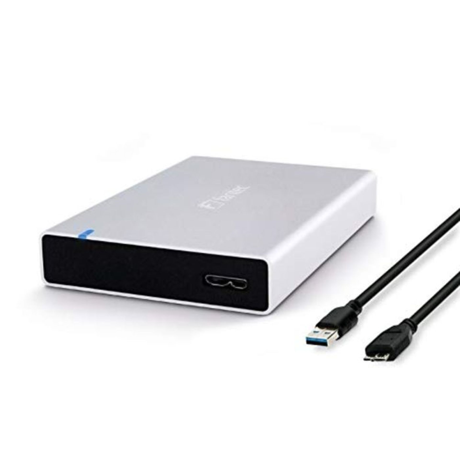 Fantec ALU15MMU3 Externes Festplattengehäuse (für 6, 35 cm (2, 5 Zoll) SATA Festplat