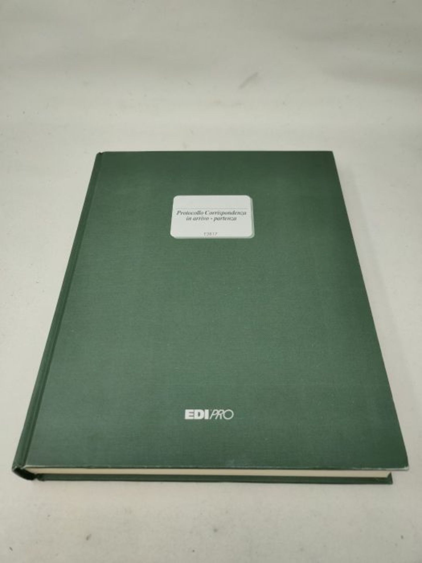 Edipro E2817 Register Protocol Arrival-Departure 300 Pages Bounded Cover (Rigida) F.to - Image 2 of 2