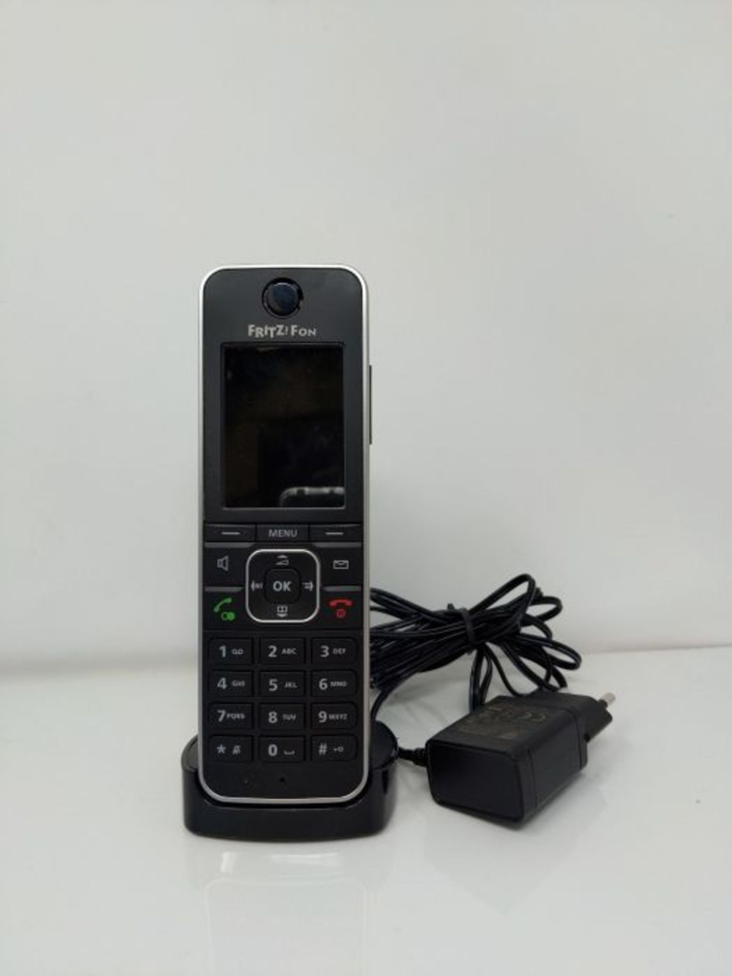 RRP £59.00 AVM FRITZ!Fon C6 Black DECT-Komforttelefon (hochwertiges Farbdisplay, HD-Telefonie, In - Image 2 of 3