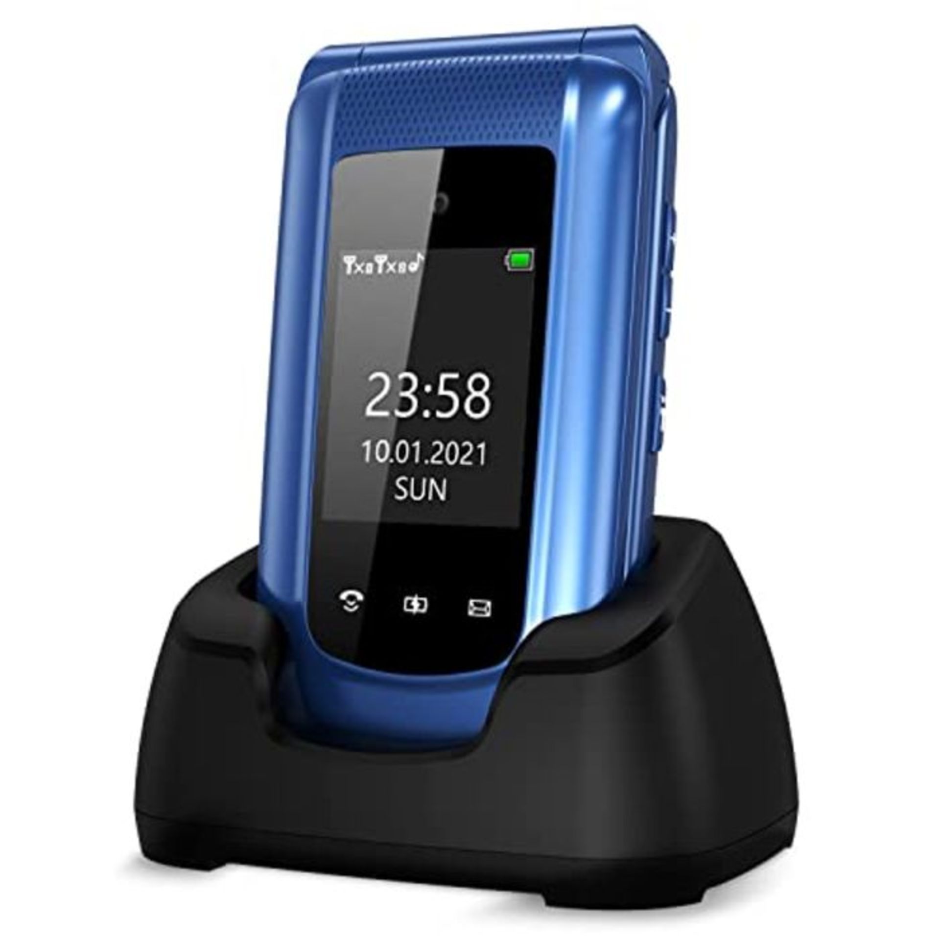 [CRACKED] GSM TÃ©lÃ©phone Portable Senior Clapet DÃ©bloquÃ© avec Grandes Touch