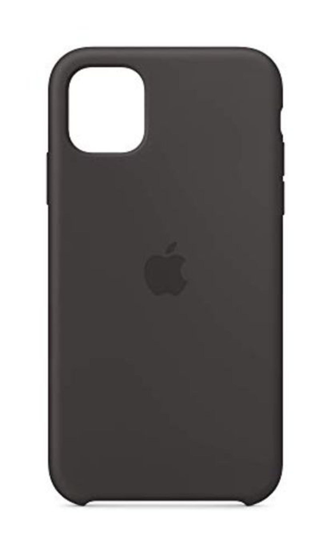 Apple Silicone Case (for iPhone 11) - Black - 6.06 inches