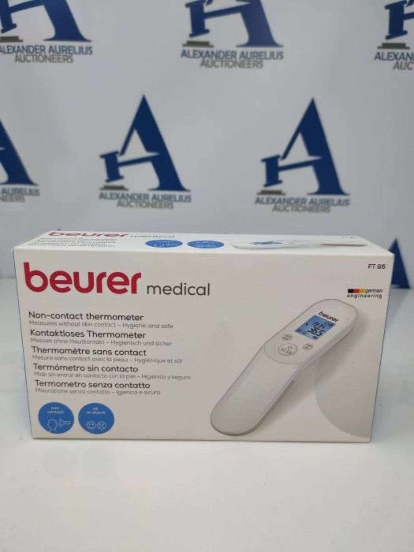 Beurer FT 85 kontaktloses digitales Infrarotthermometer, schnelles Fieberthermometer z - Image 2 of 3