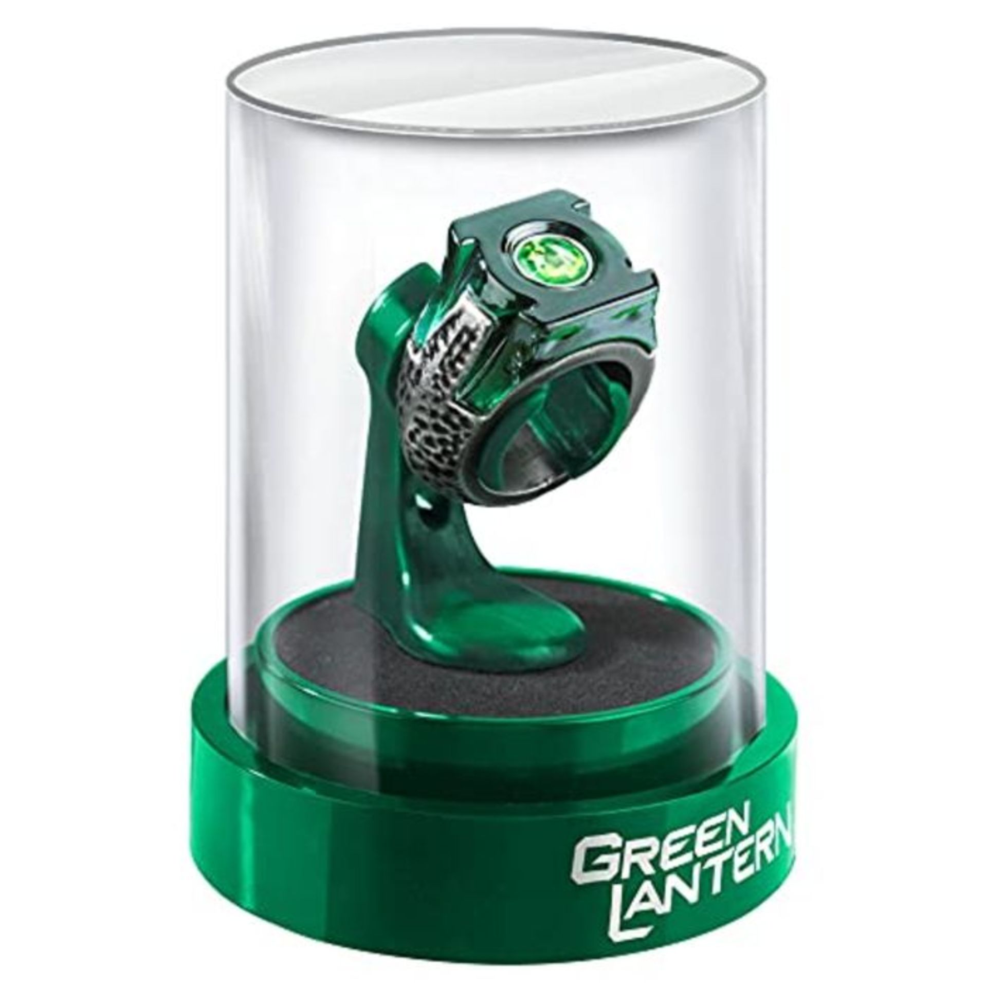 The Noble Collection Green Lantern Prop Ring & Display