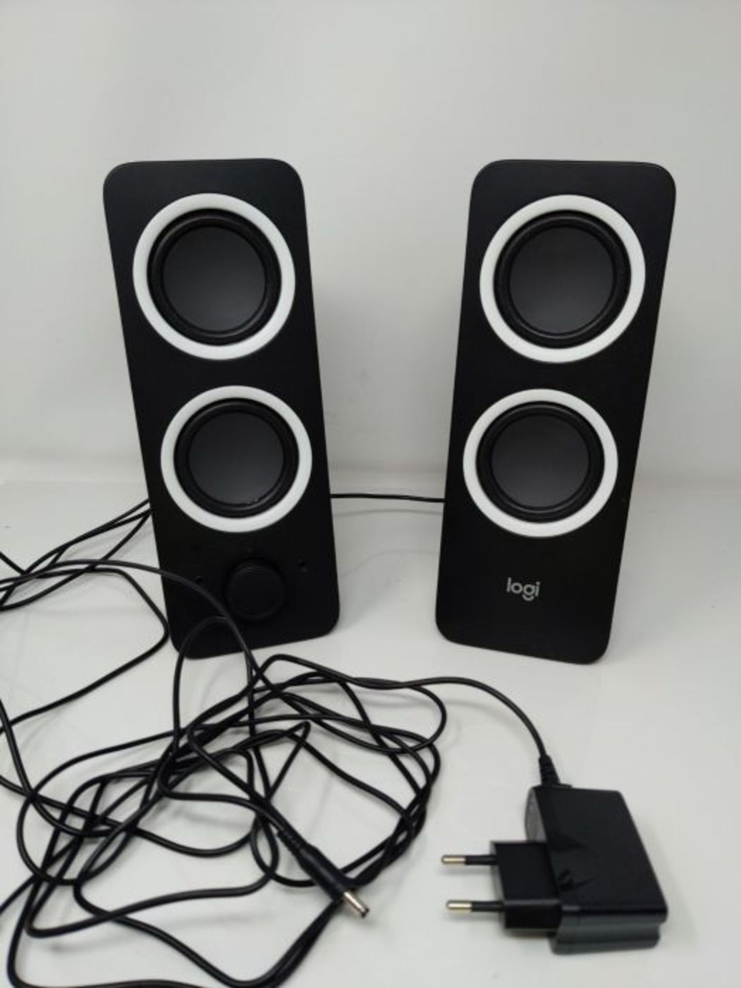 Logitech Z200 2.0 Lautsprecher mit Subwoofer, Surround Sound, 10 Watt Spitzenleistung,