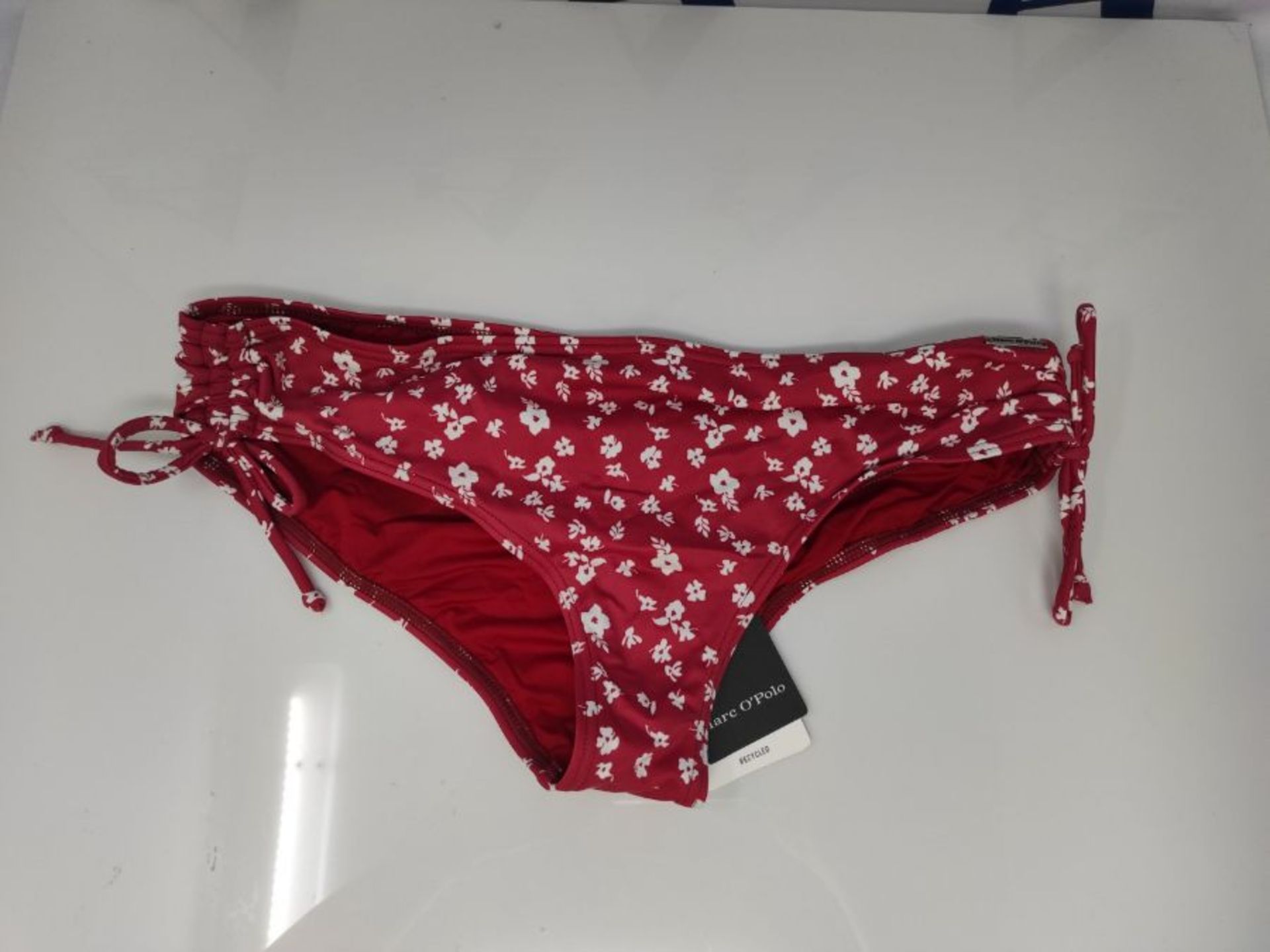 Marc O'Polo Body & Beach Women's Mix Bikini Hose Bottoms, Dunkelrot, 40 - Image 2 of 3