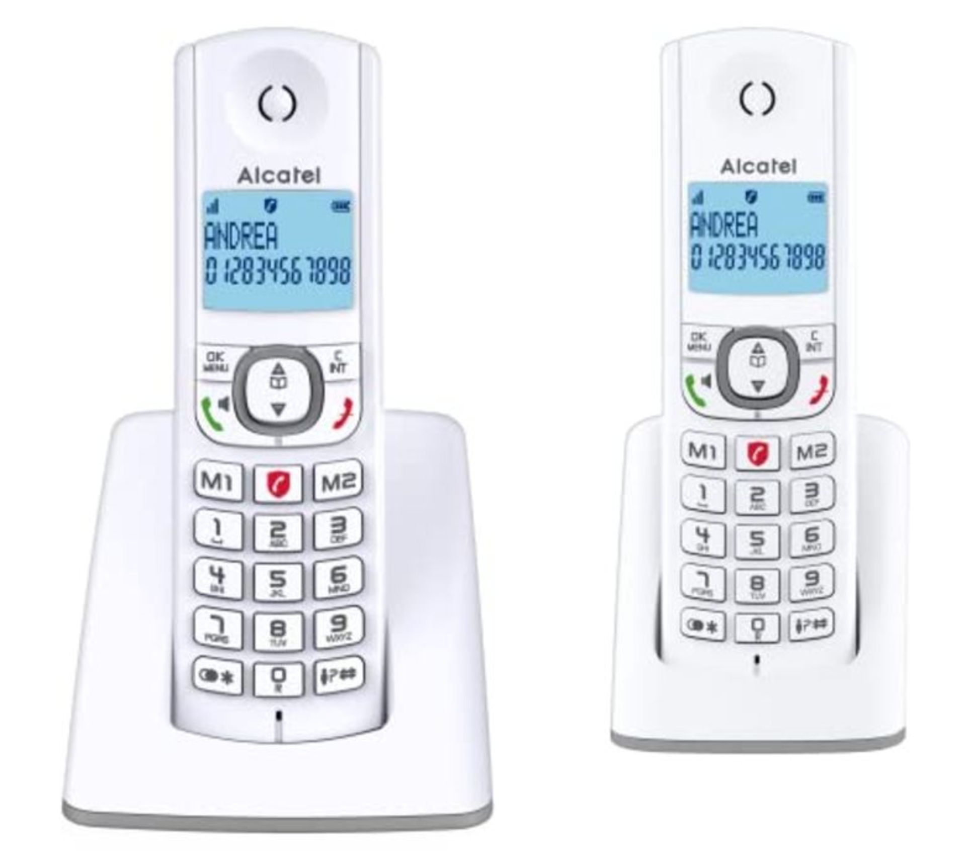 Alcatel F530 Duo White