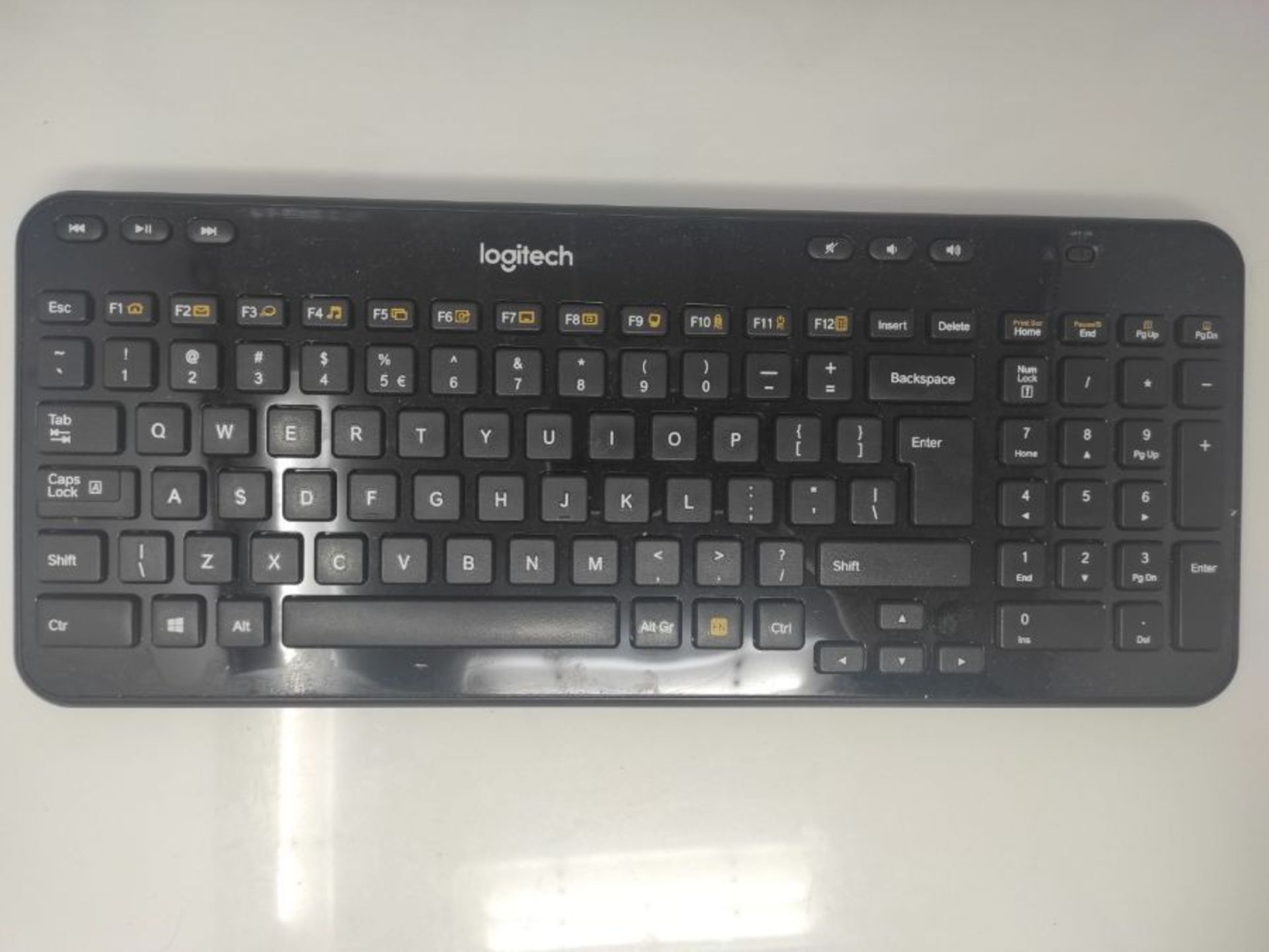 Logitech K360 Kompakte, Kabellose Tastatur fÃ¼r Windows, Englishes QWERTY-Layout - S - Image 2 of 2