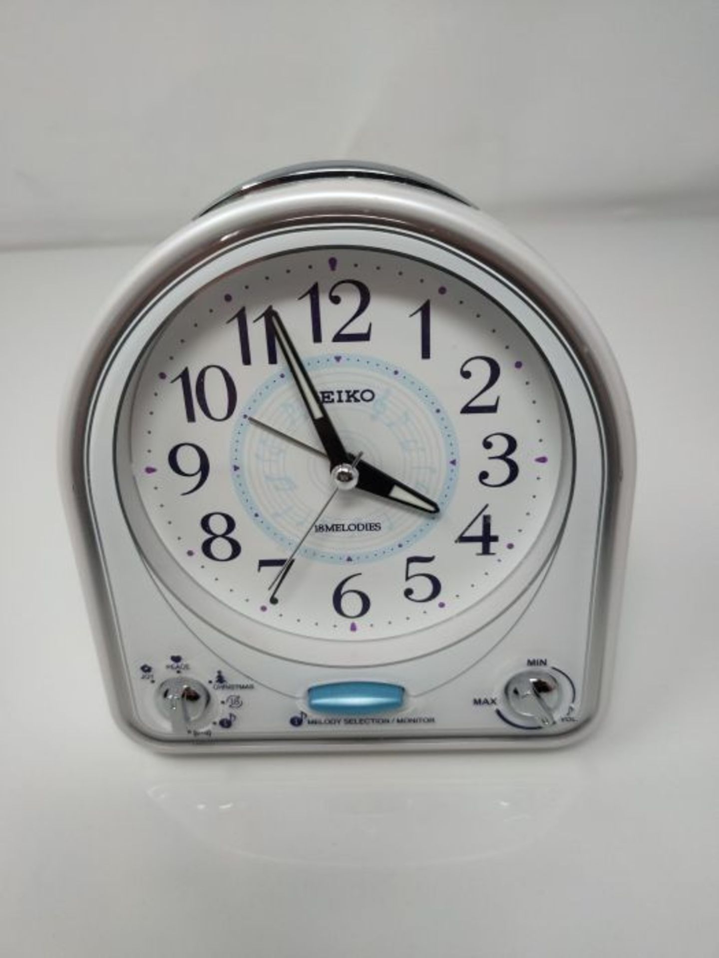 Seiko Alarm Clock, White, One Size - Image 2 of 2