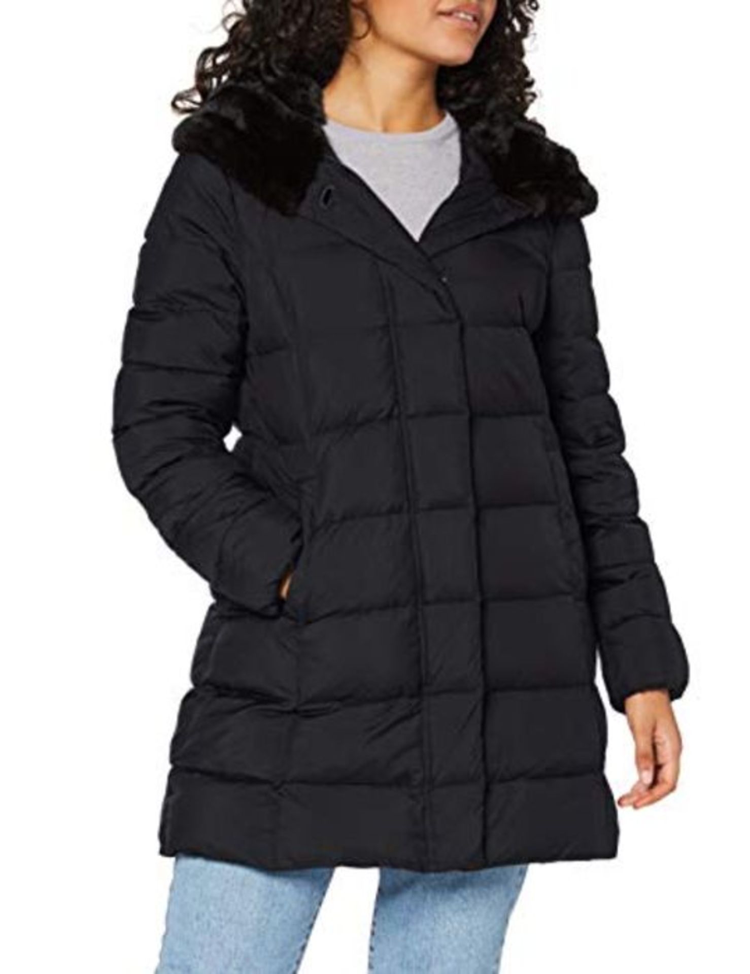 RRP £144.00 Gil Bret Damen Lena Steppjacke, Jet Black, 36