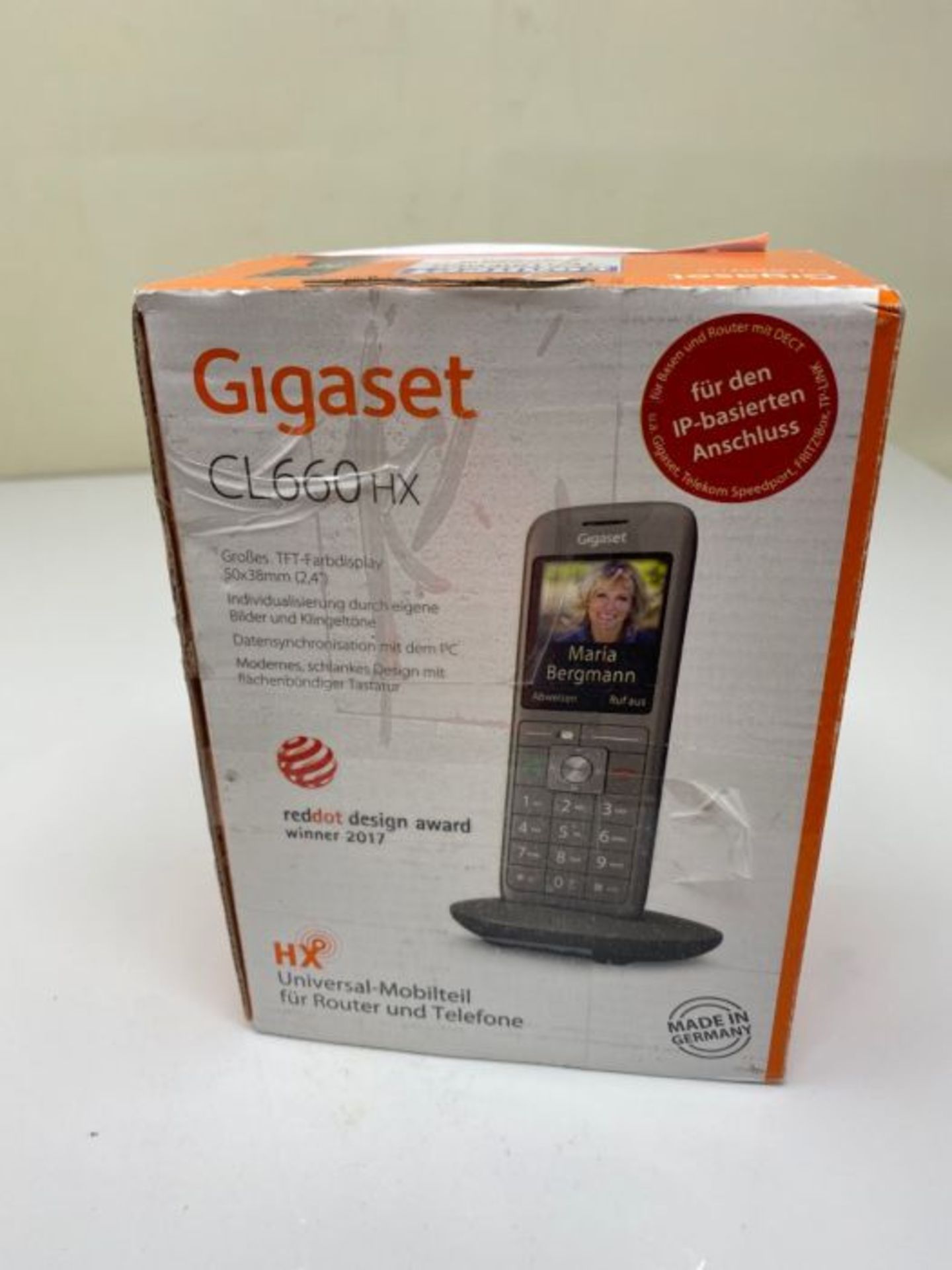 RRP £58.00 TELF Gigaset CL660HX - Schnurloses Erweiterungshandgerät mit Rufnummernanzeige - DECT - Image 2 of 3