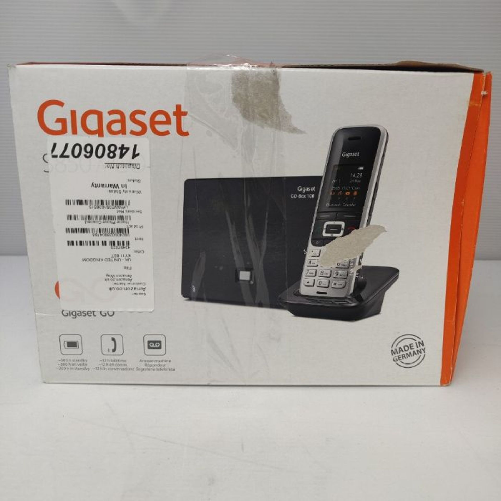 RRP £62.00 Gigaset S850 A GO Platinum/Black - Image 2 of 3