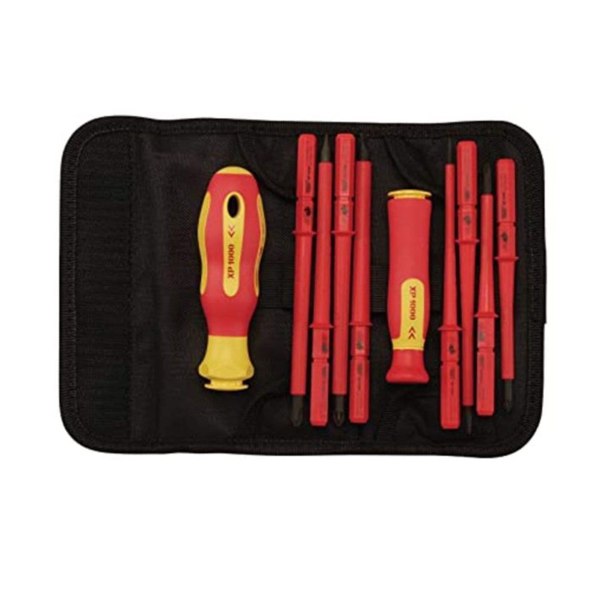 Draper 05721 XP1000 VDE Interchangeable Blade Screwdriver Set (10 Piece)