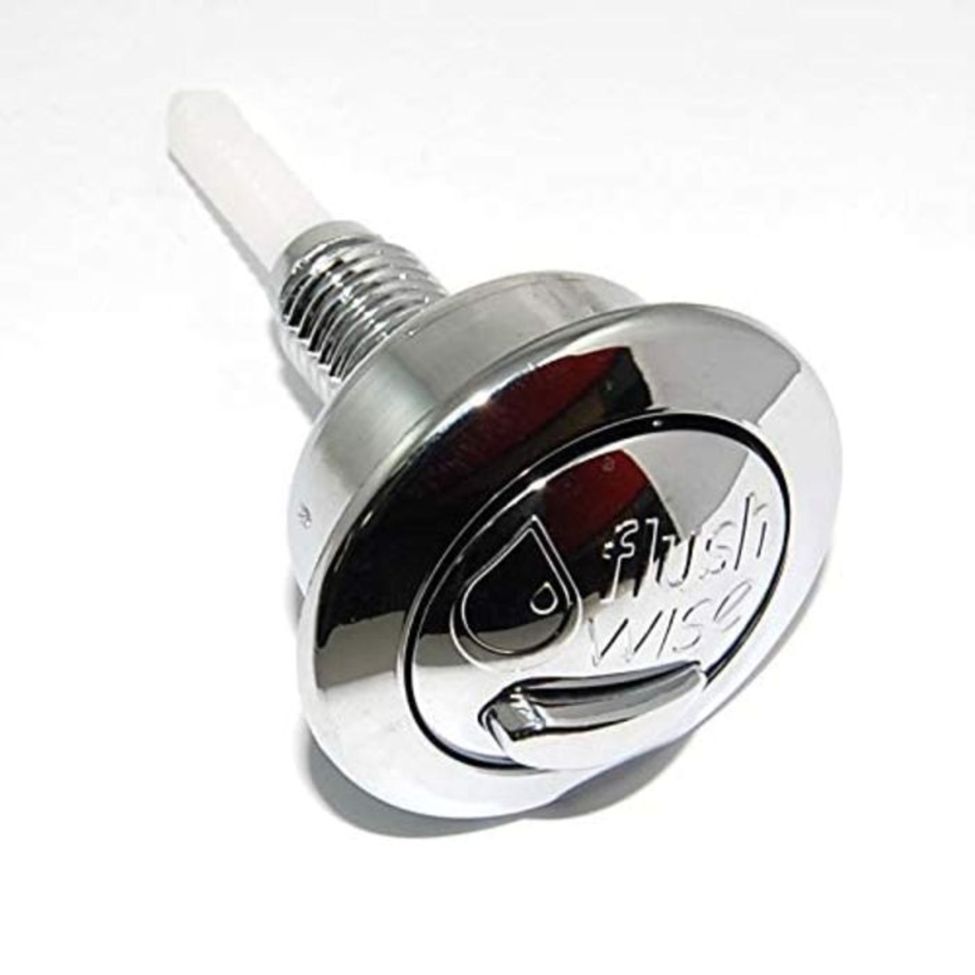 [CRACKED] Twyford CF1030CP Flushwise Toilet Cistern Push Button Chrome