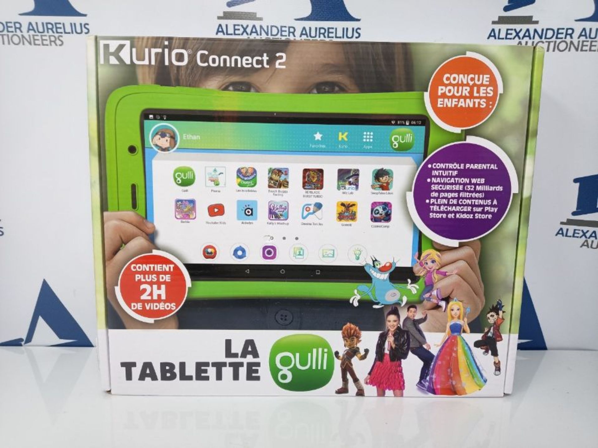 RRP £149.00 Gulli Gulli Kurio Connect Tablet 2-7 Inch 8 GB Children's Tablet Control Parents, Chil - Image 2 of 3