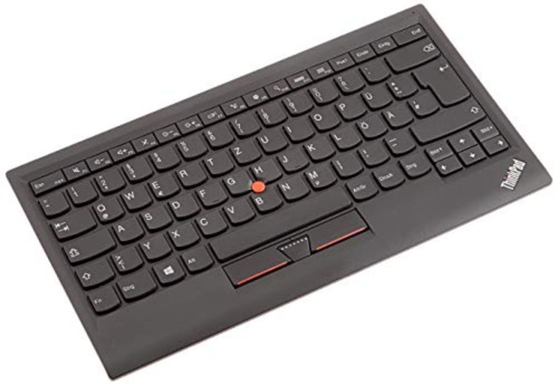 RRP £55.00 Lenovo 0B47202 ThinkPad Compact Tastatur (USB, TrackPoint, Deutsches Layout) schwarz