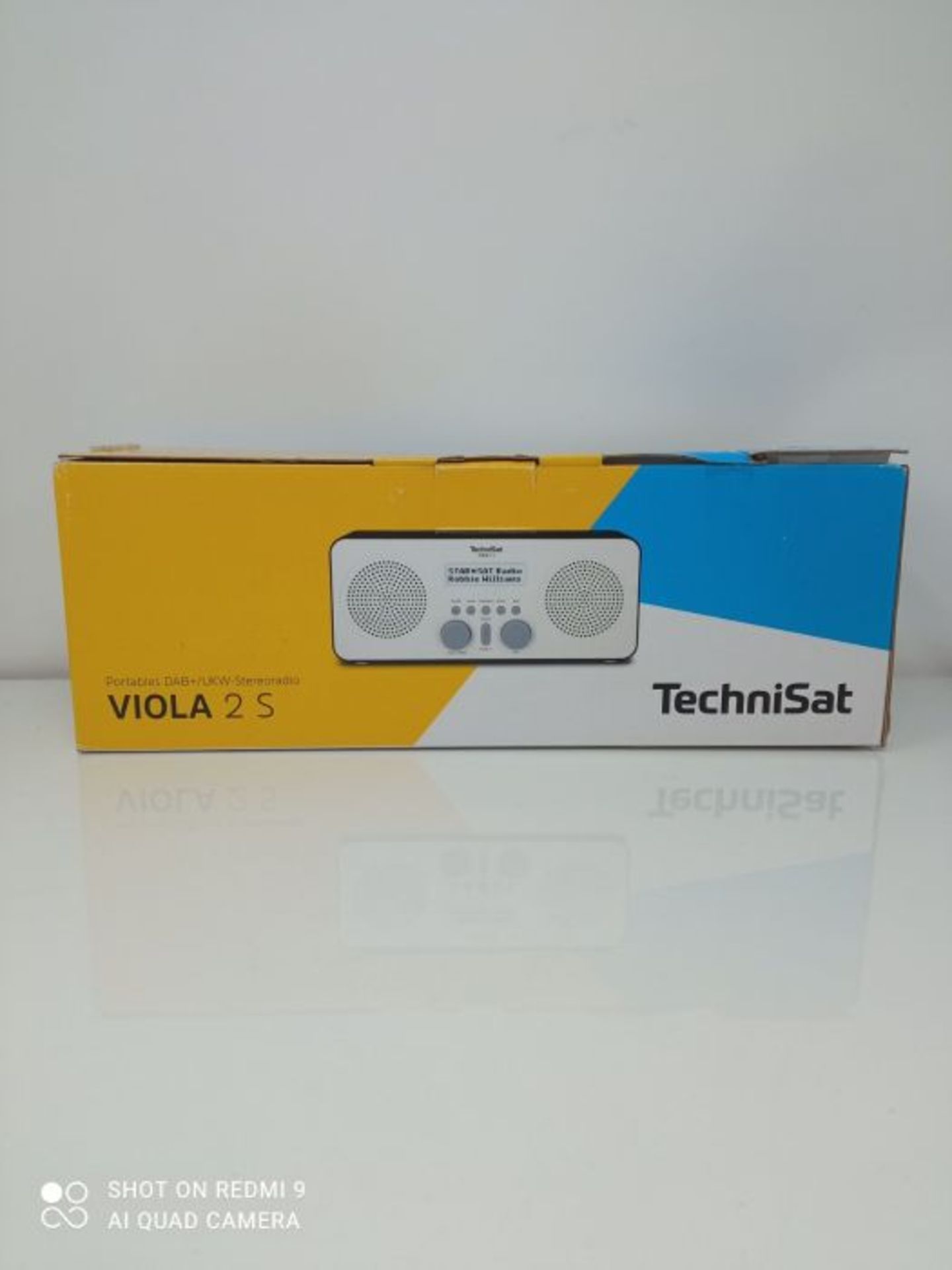 TechniSat VIOLA 2 S - tragbares DAB Radio (DAB+, UKW, Wecker, Stereo Lautsprecher, Kop - Image 2 of 3