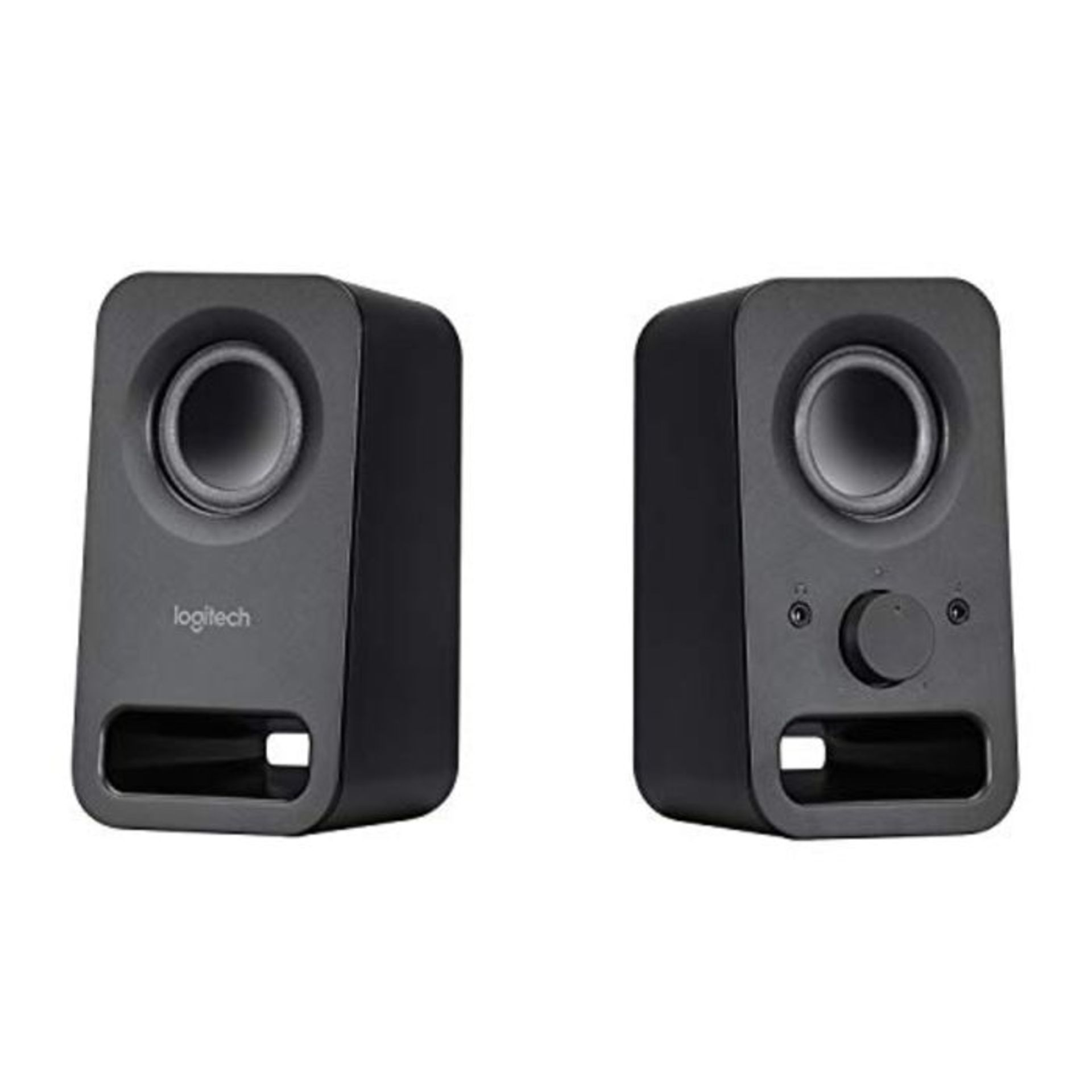 Logitech Z150 PC-Lautsprecher, Stereo Sound, 2 Lautsprecher, 6 Watt Spitzenleistung, 3