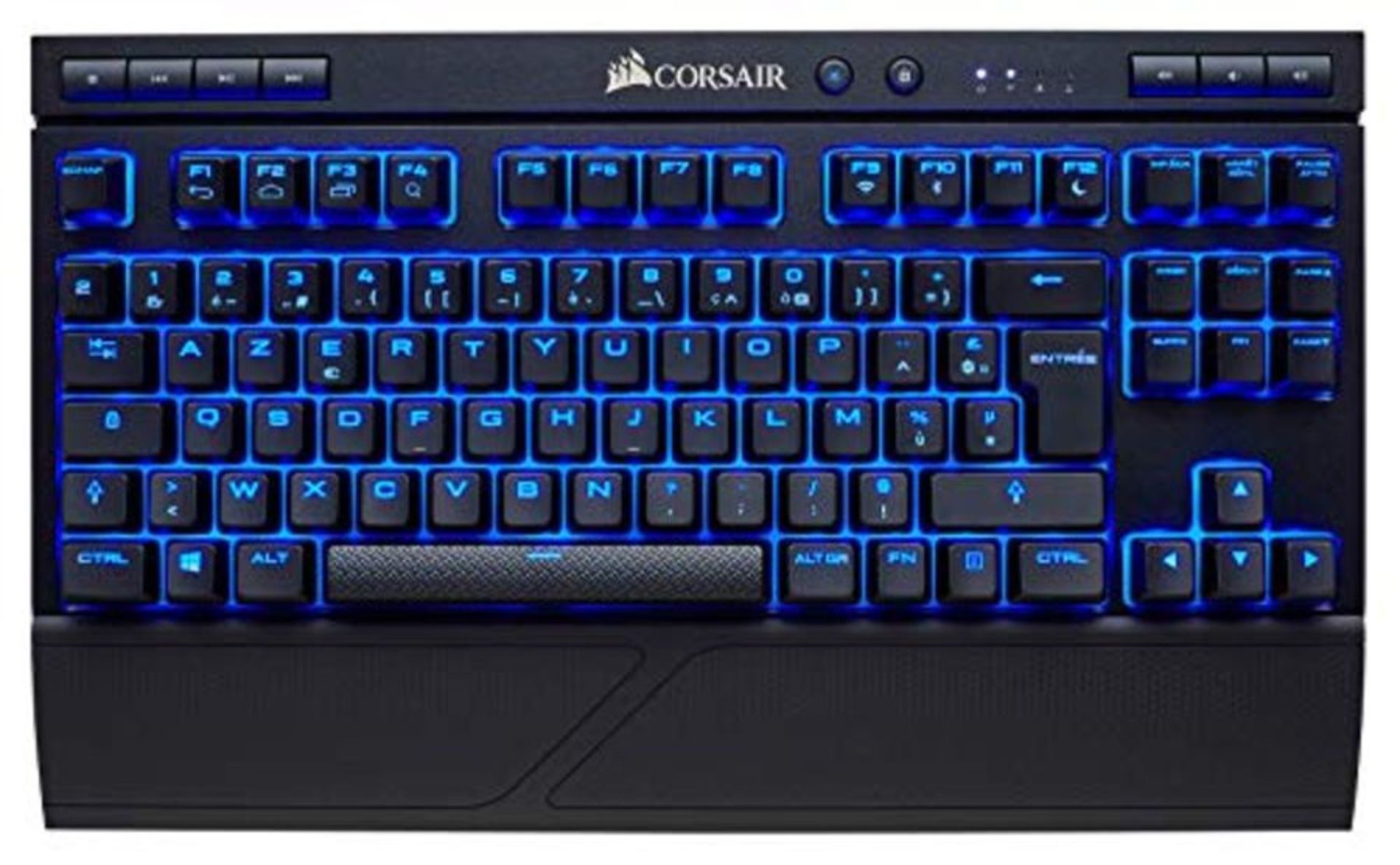 RRP £110.00 [INCOMPLETE] Corsair ch-9145030-fr Wireless Mechanical Gaming Keyboard Cherry MX Red (