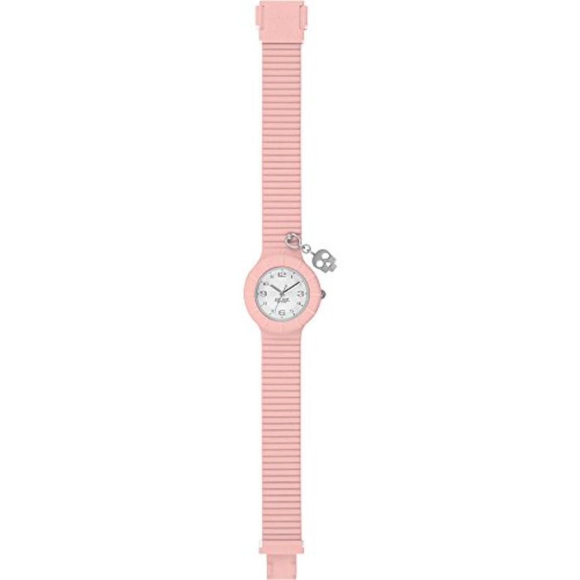 HIP HOP Ladys' Piercing Watch Collection Mono-Colour White dial 3 Hands Quartz Movemen