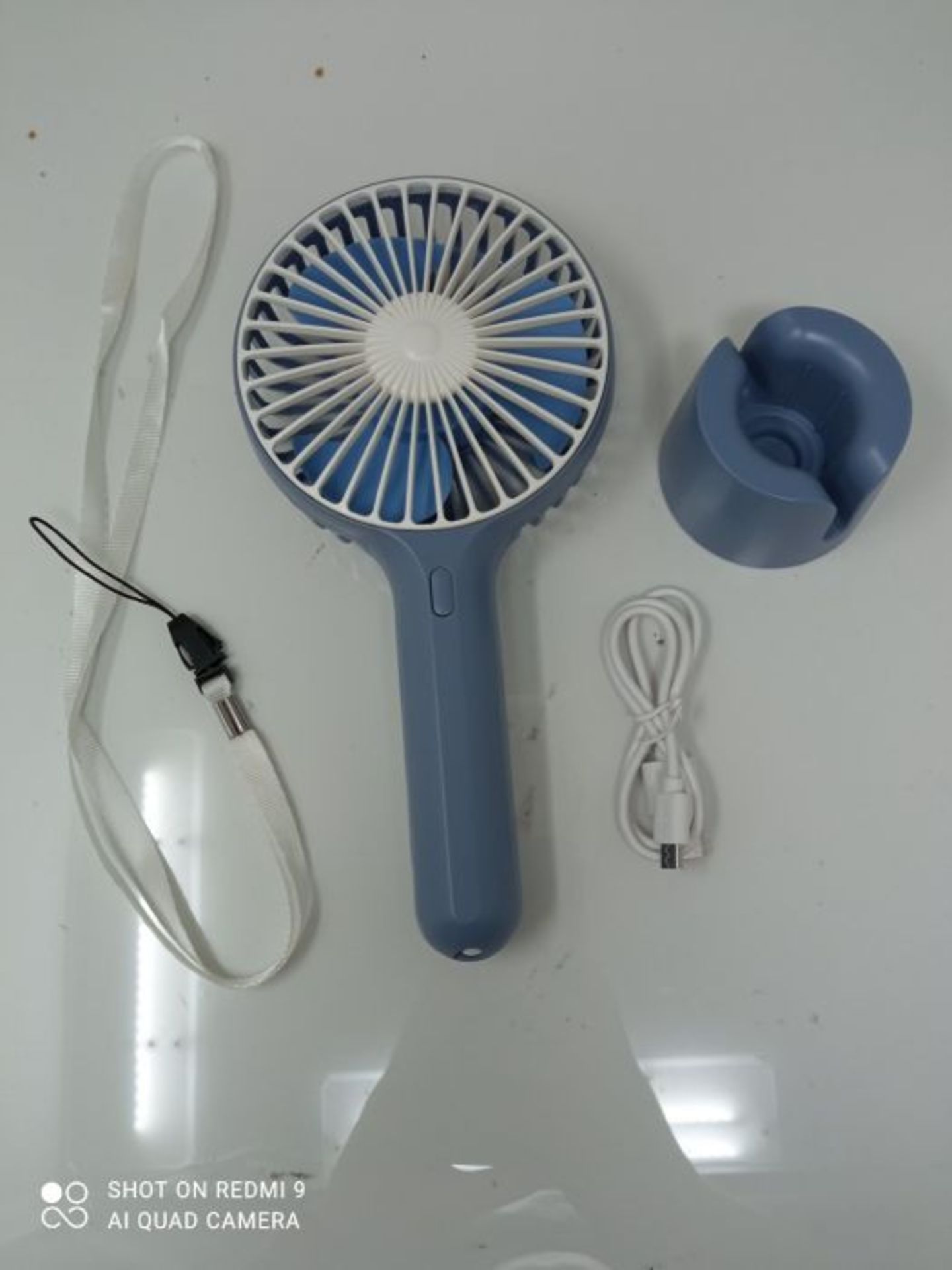 geek cook Fan Cooler,USB handheld small fan mini portable charging new pocket student - Image 3 of 3