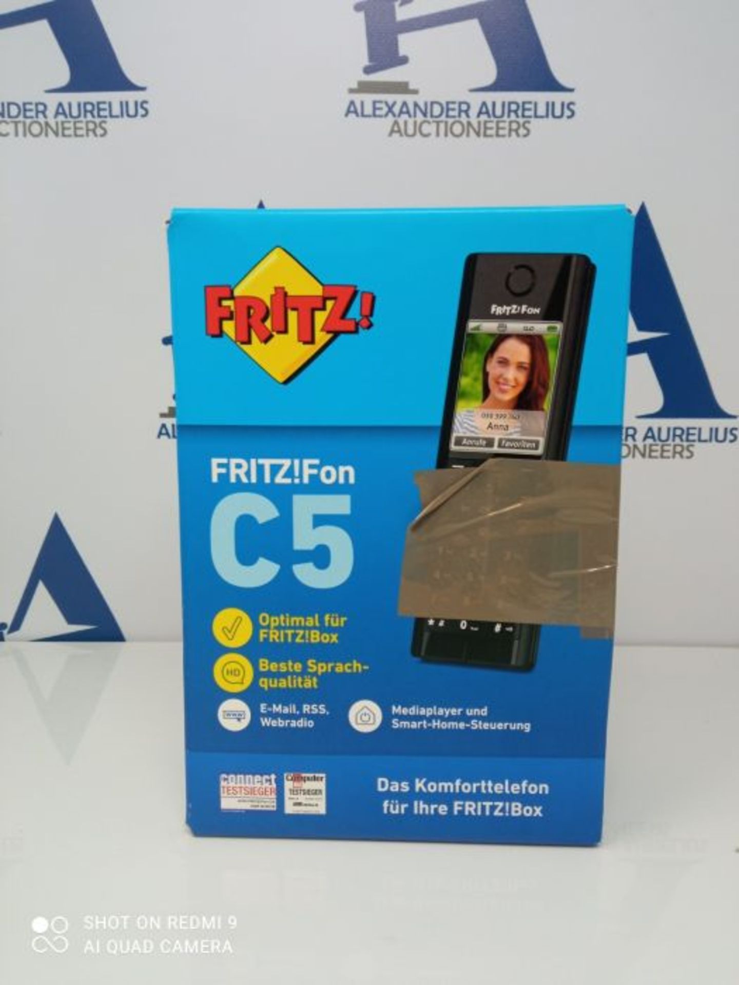 RRP £56.00 AVM FRITZ!Fon C5 DECT-Komforttelefon (hochwertiges Farbdisplay, HD-Telefonie, Internet - Image 2 of 3