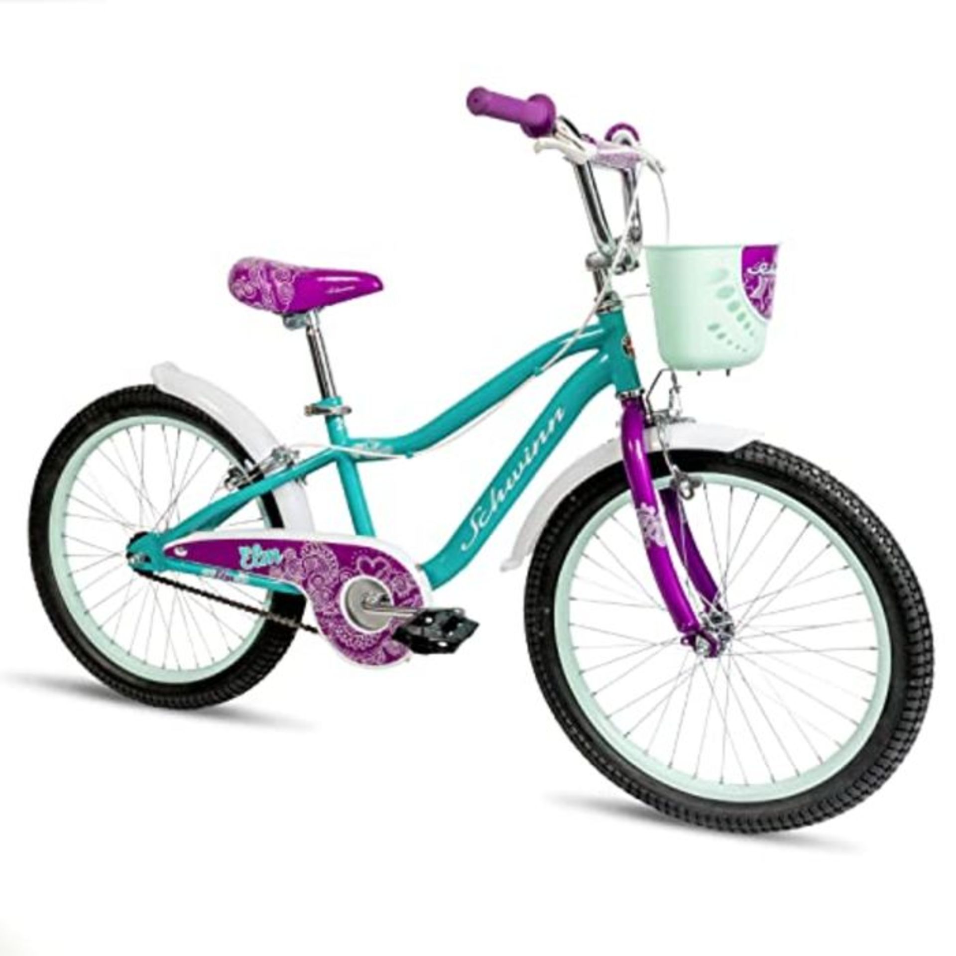 RRP £159.00 Schwinn Girls' Elm Bicycle, Teal, 20-inch Wheels