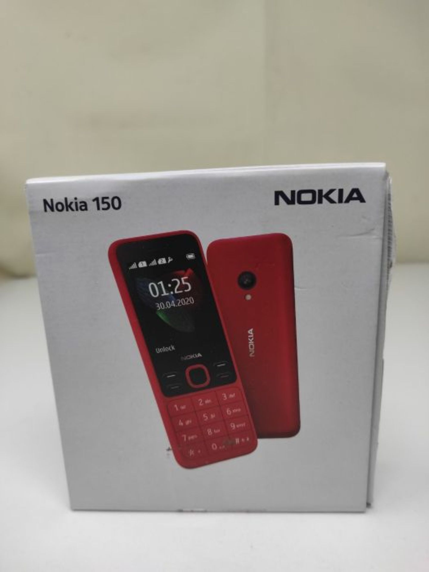 Nokia 150 Version 2020 Feature Phone (2,4 Zoll, 4 MB interner Speicher (erweiterbar au