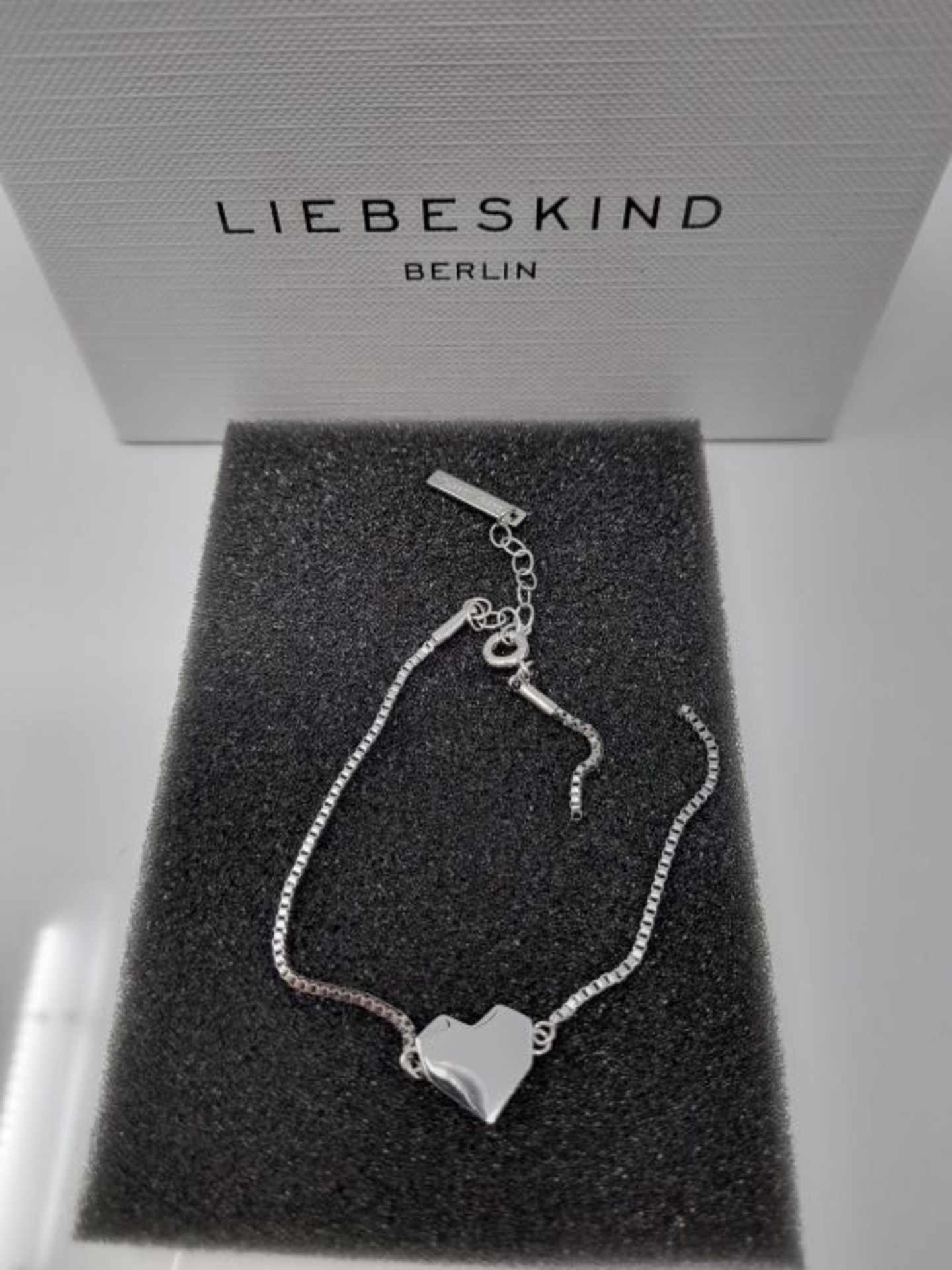 [CRACKED] Liebeskind Women's Bracelet Heart Stainless Steel Silver 20 cm, 20 cm, Stain - Image 3 of 3