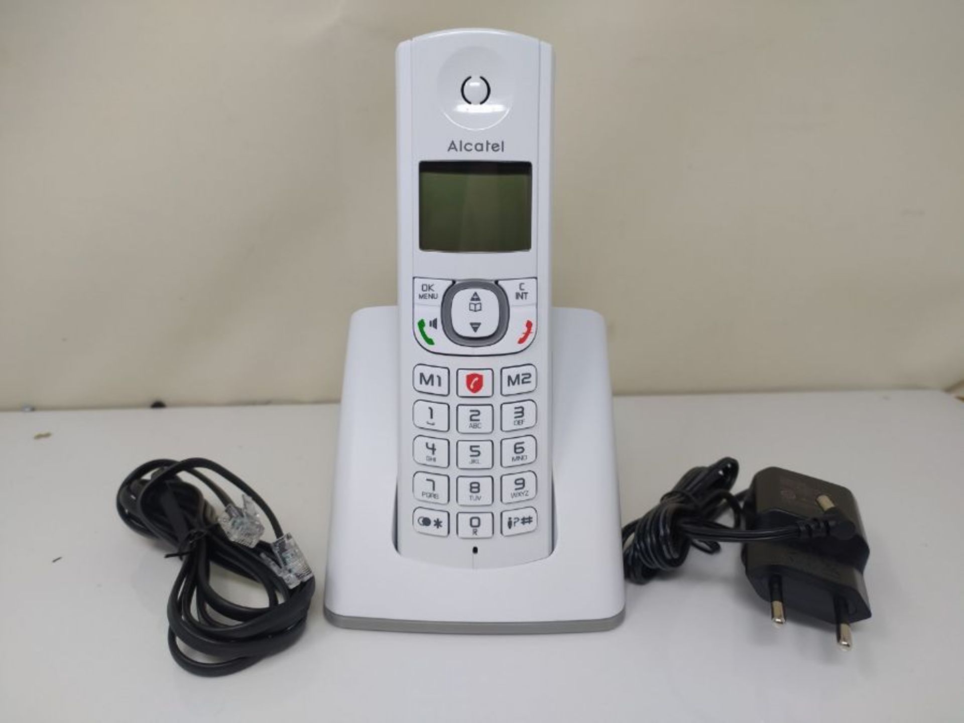 Alcatel F530 - Téléphone sans fil DECT, Mains libres, Grand écran rétroéclairé, - Image 2 of 2