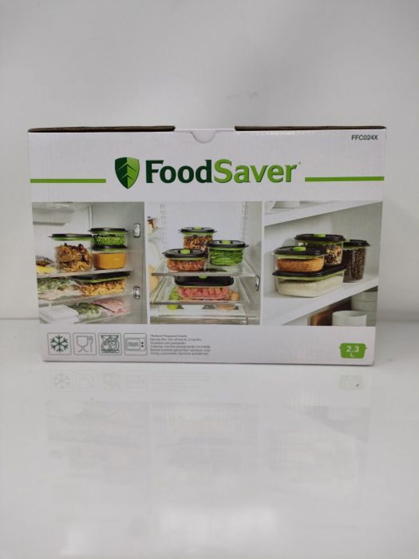 [CRACKED] FoodSaver Preserve and Marinate Vacuum Container | 2.3L Airtight BPA-Free Fo - Image 2 of 3