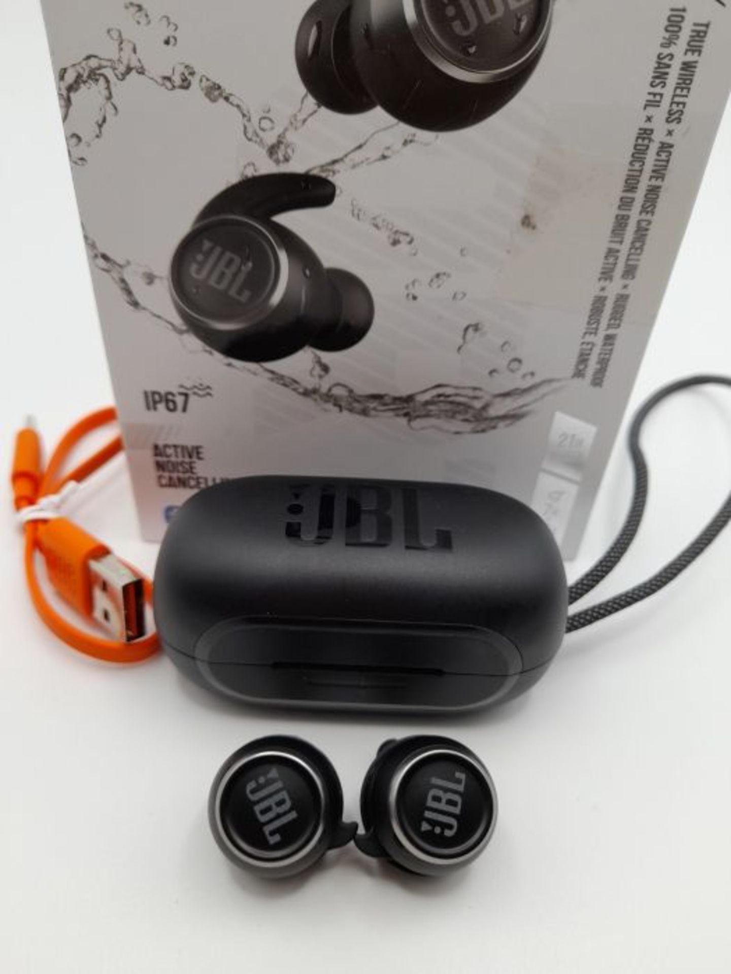 RRP £126.00 JBL Reflect Mini NC TWS - Small waterproof sports in-ear headphones with Bluetooth, wi - Image 3 of 3