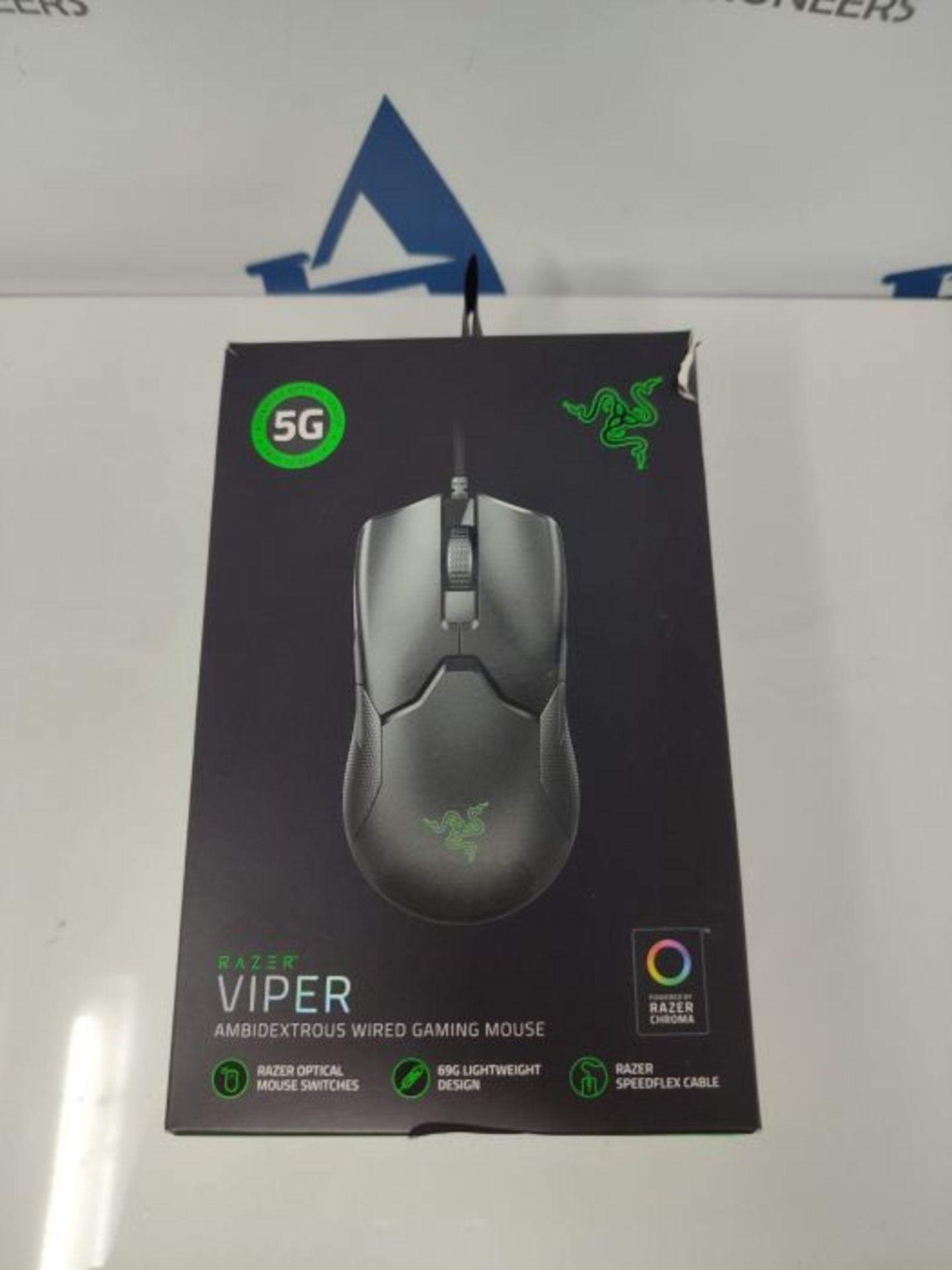 RRP £70.00 Razer Viper Ambidextrous Wired Gaming Mouse - Image 2 of 3