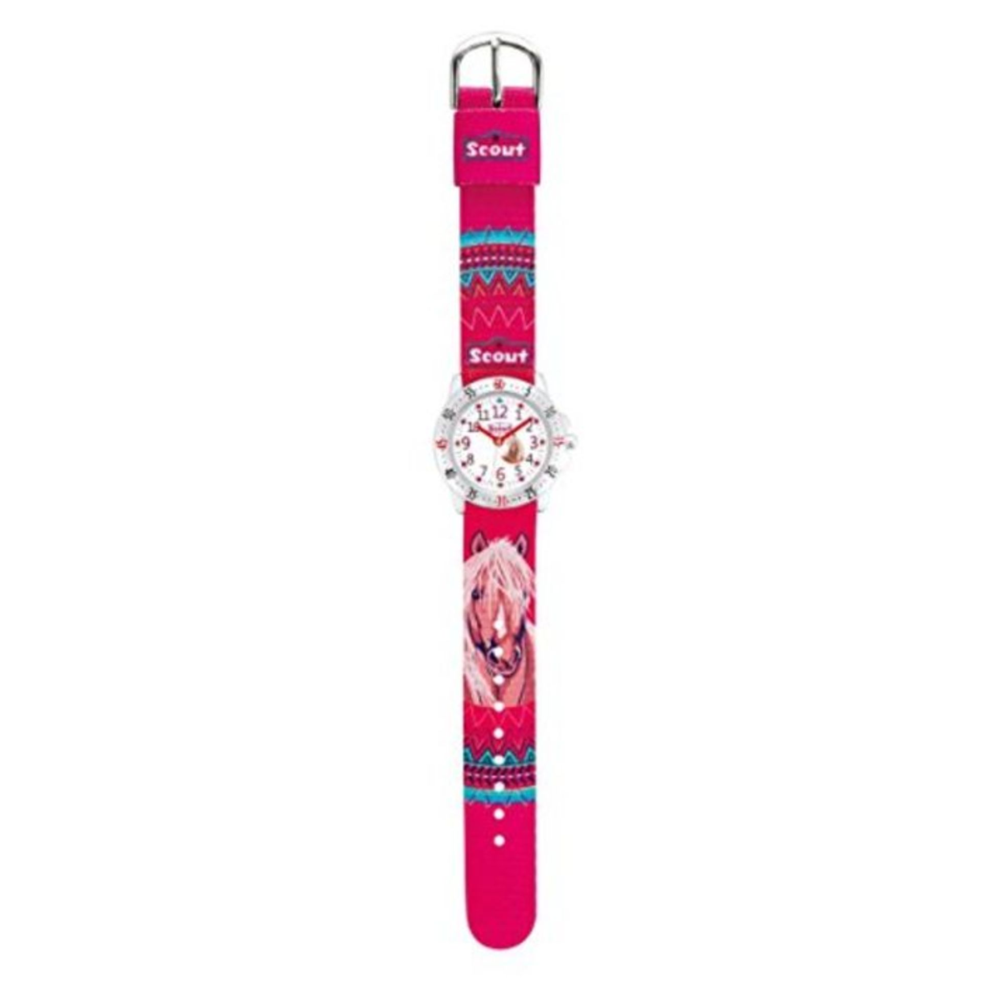 Scout Mädchen-Armbanduhr Analog Quarz Textil 280378071