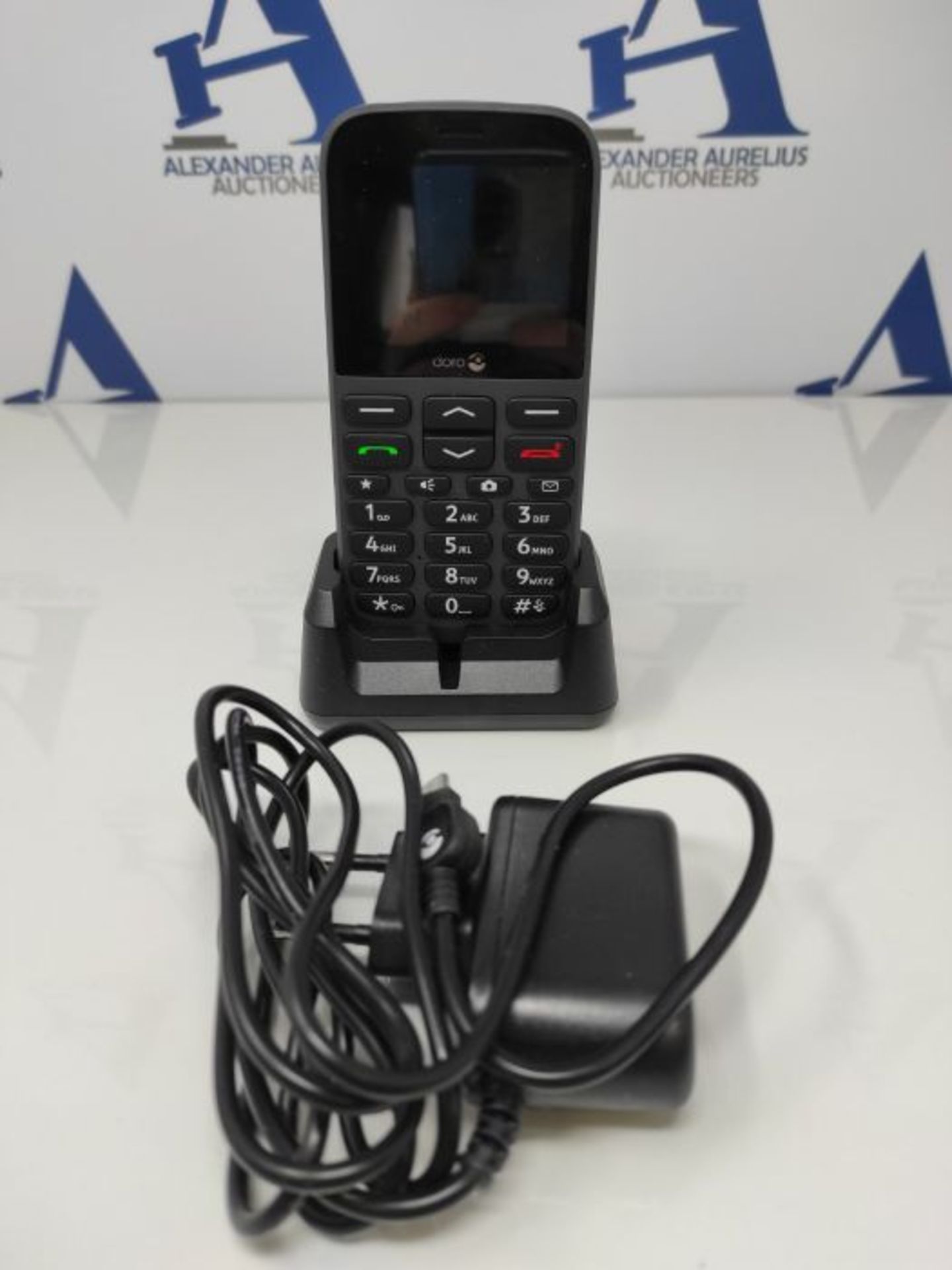 Doro 1370 GSM Mobiltelefon mit Kamera (3 MP, HAC, Bluetooth),anthrazit - Image 3 of 3