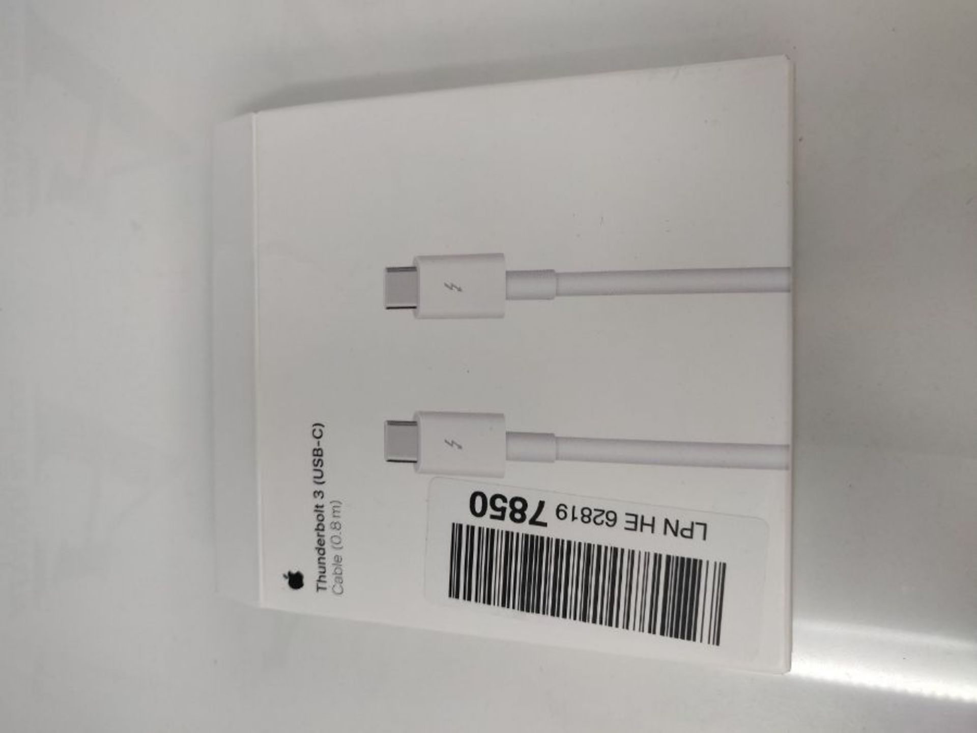Thunderbolt 3 (USB-C) Cable (0.8m) - Image 2 of 3