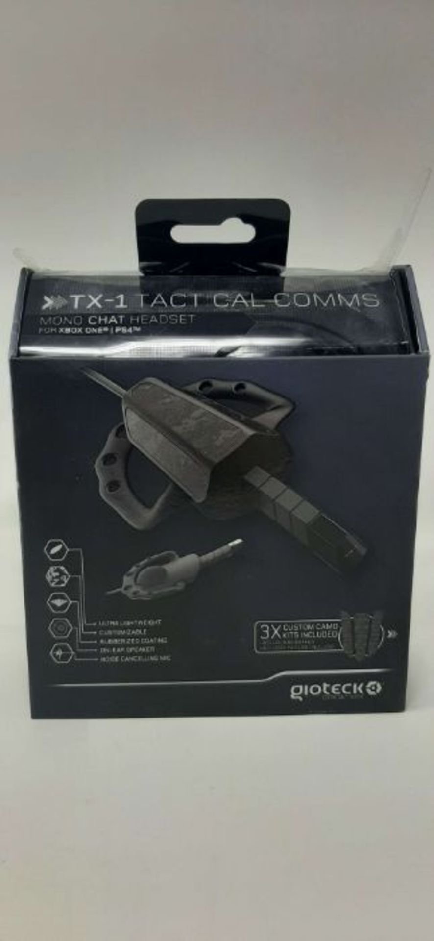 TX 1 TACTICAL COMMS MONO CHAT HEADSET - Image 2 of 2