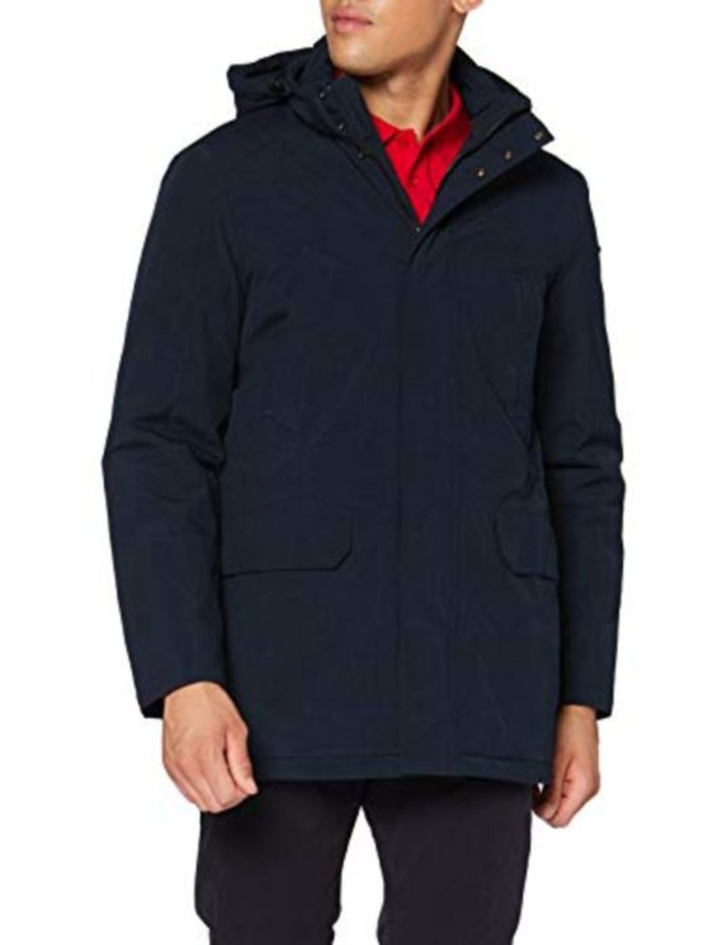 RRP £222.00 Geox Heren M Arrall Jacket, Melange Night, 48