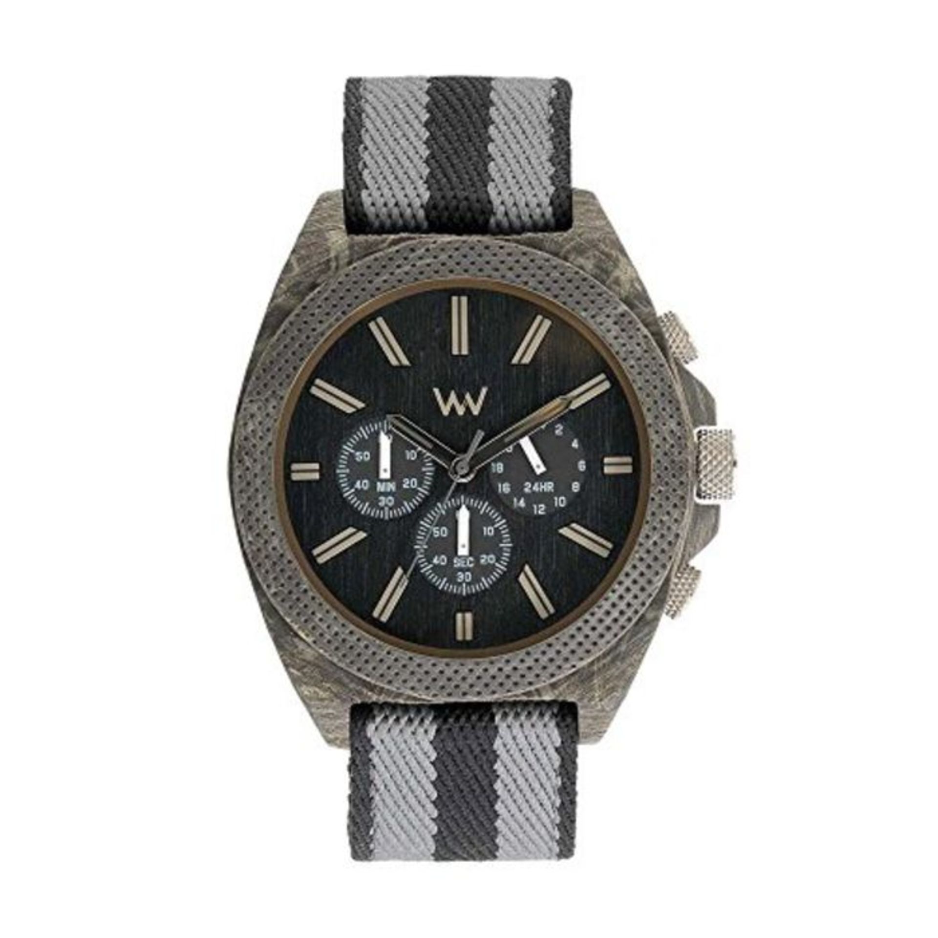 RRP £85.00 WEWOOD Mens Chronograph Quartz Watch with Textile Strap WW56001