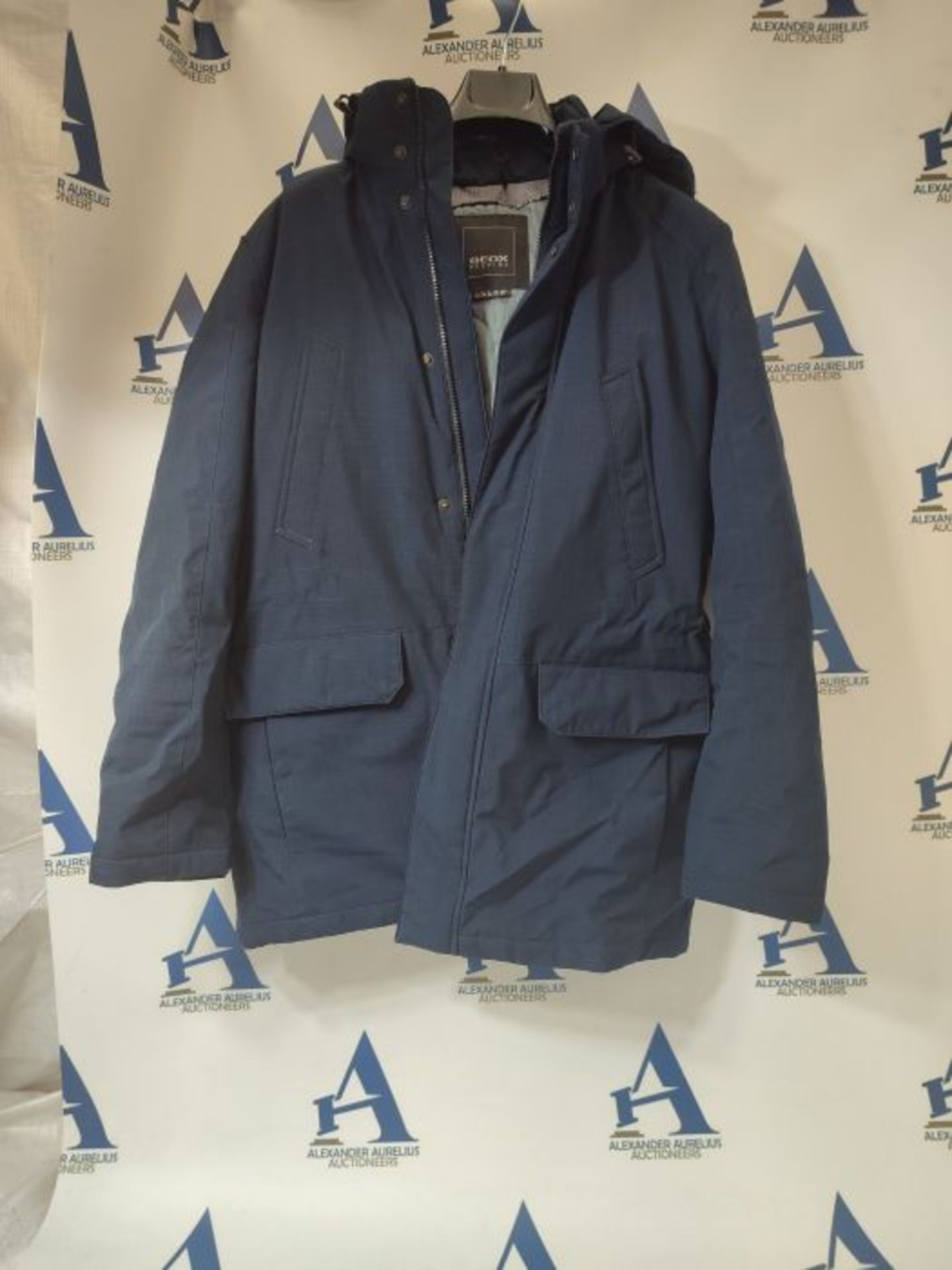 RRP £222.00 Geox Heren M Arrall Jacket, Melange Night, 48 - Image 2 of 3