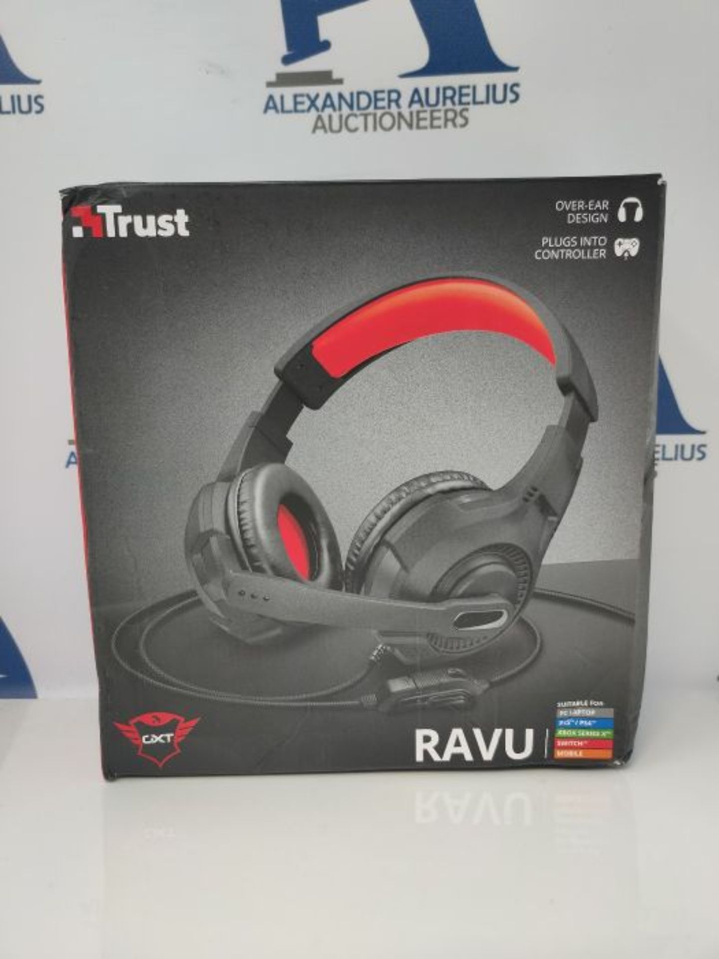 Trust Gaming Headset GXT 307 Ravu with Microphone, Fold Away Mic and Adjustable Headba - Image 2 of 3