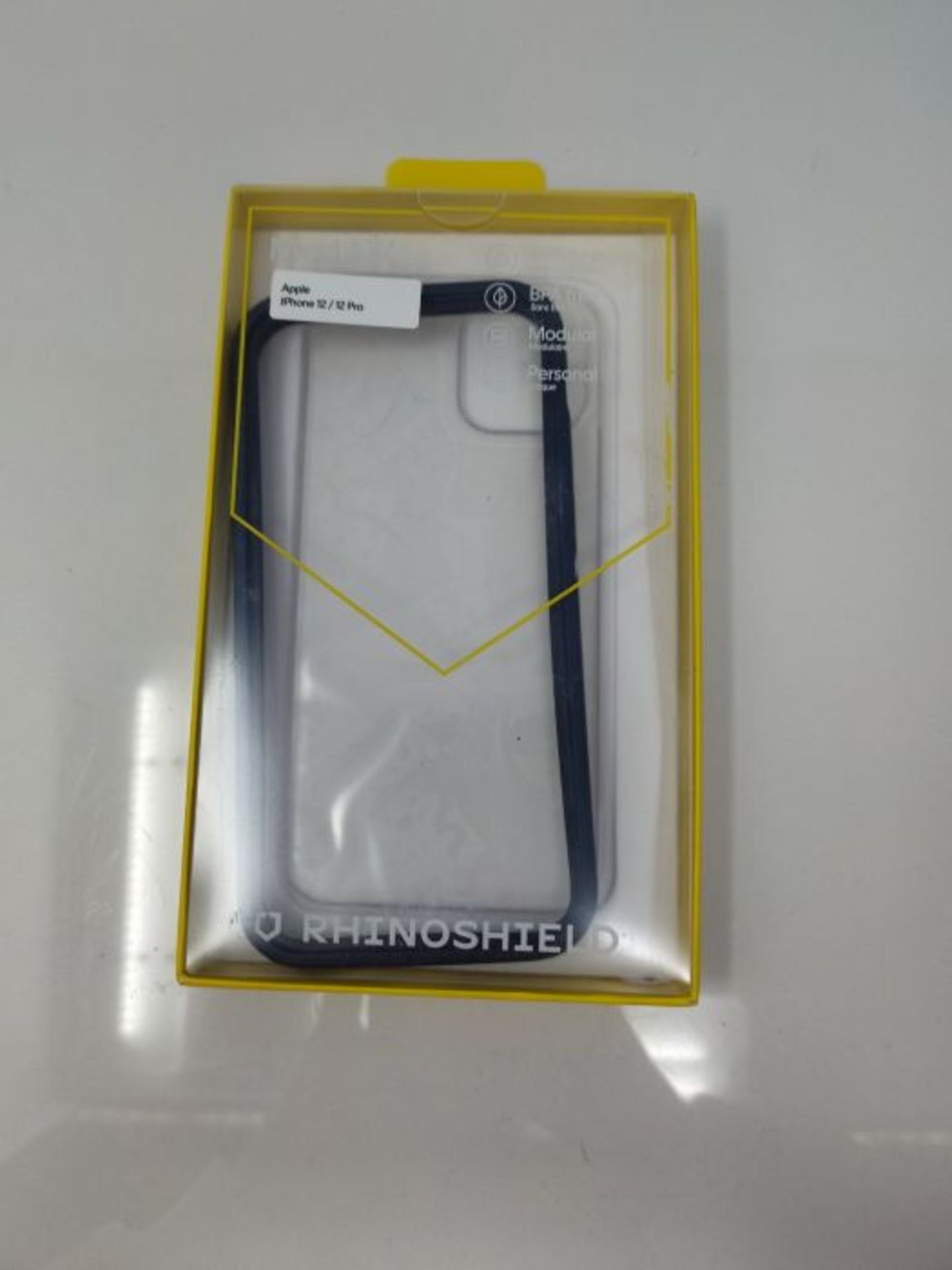 RhinoShield Coque Compatible avec [iPhone 12/12 Pro] | Mod NX - Protection Fine Person - Image 2 of 3