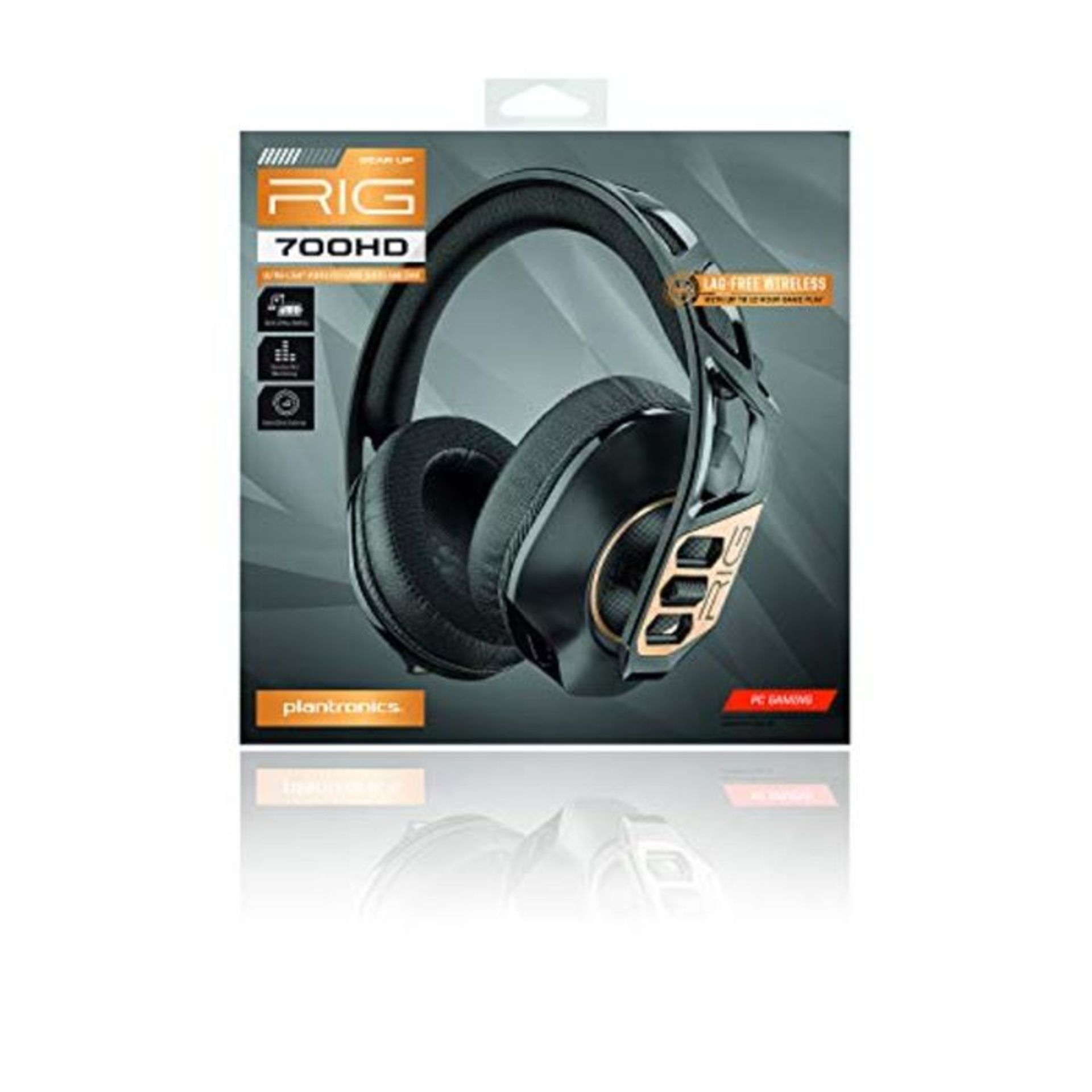 RRP £81.00 AUDIO GAMING PLANTRONICS RIG 700 HD