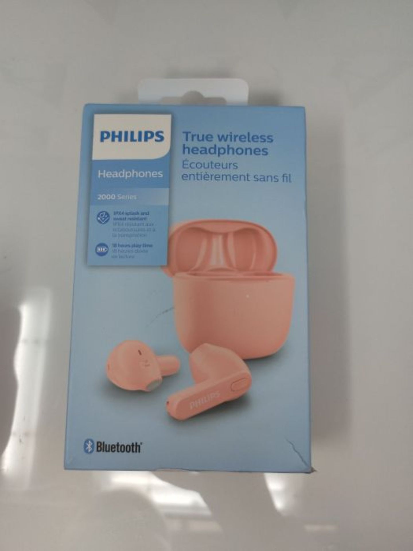 Philips TAT2236PK/00 Wireless Earbuds, In Ear Earbuds without Ear Tips, Super Slim Cha - Image 2 of 3